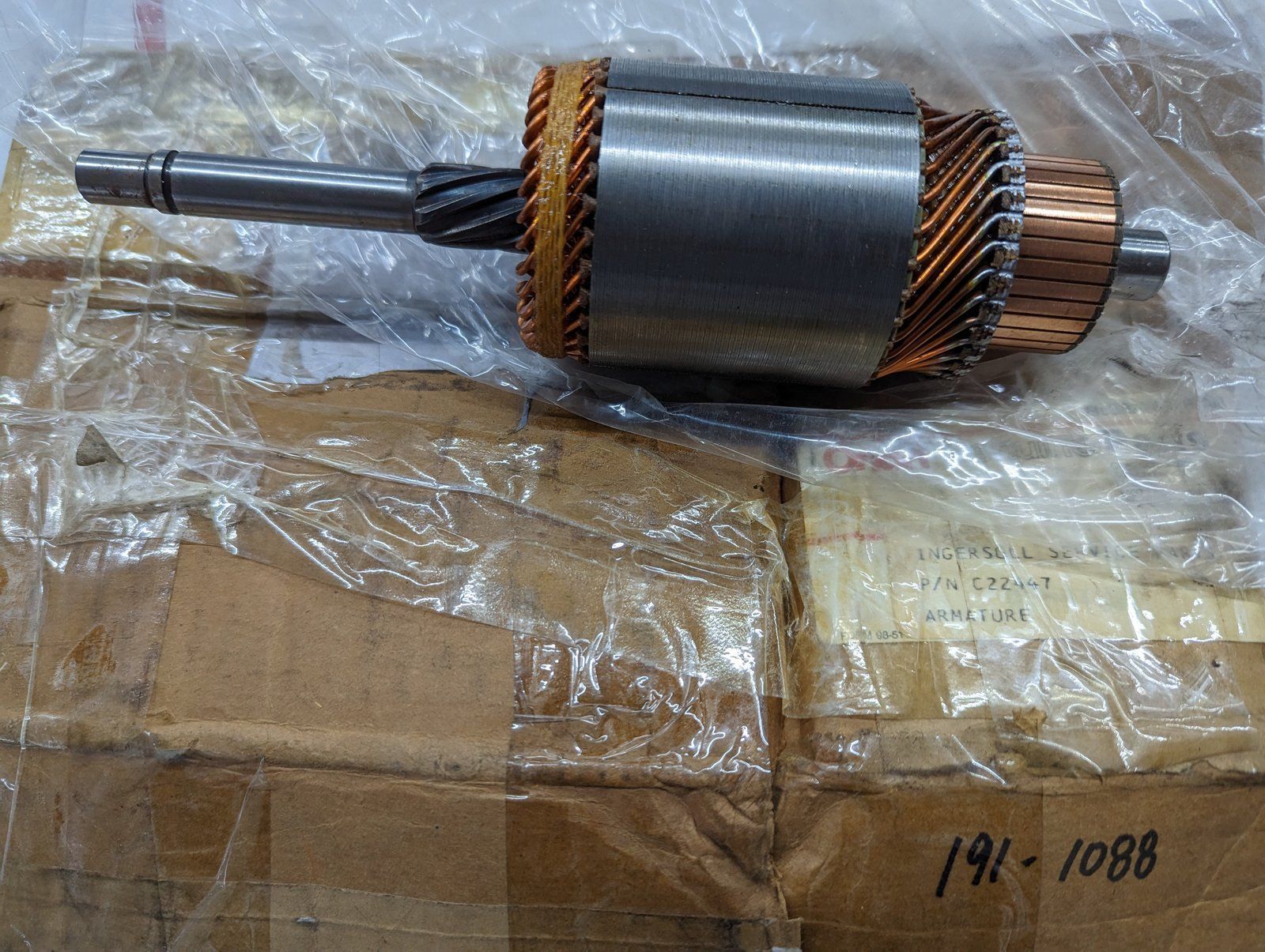 C22447 STARTER ARMATURE ONAN 191-1088 - Ingersoll/Case Tractor Part