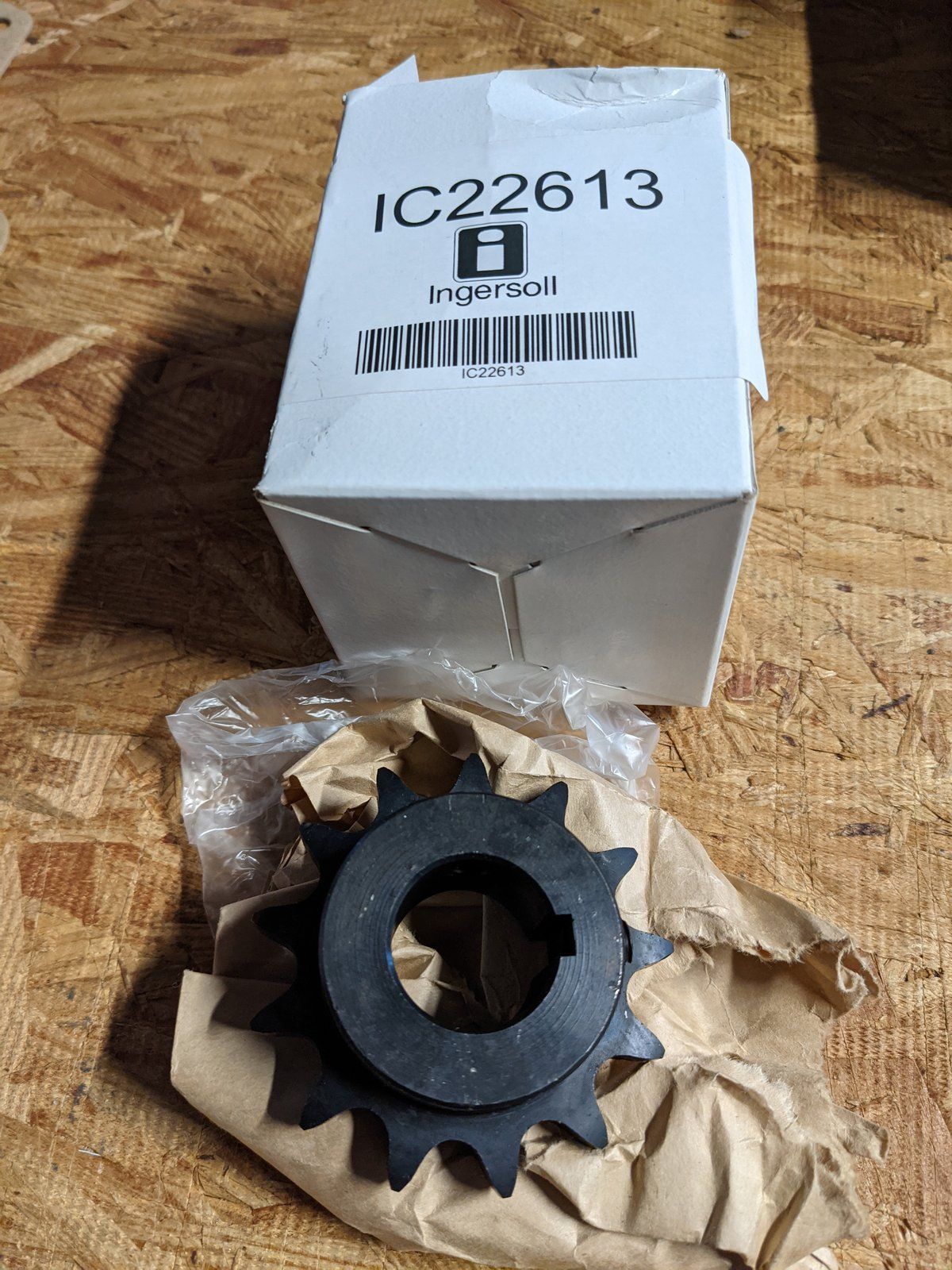 C22613 SPROCKET 13 TOOTH (J H F70 TILLERS) C12523 - Ingersoll/Case Tractor Part