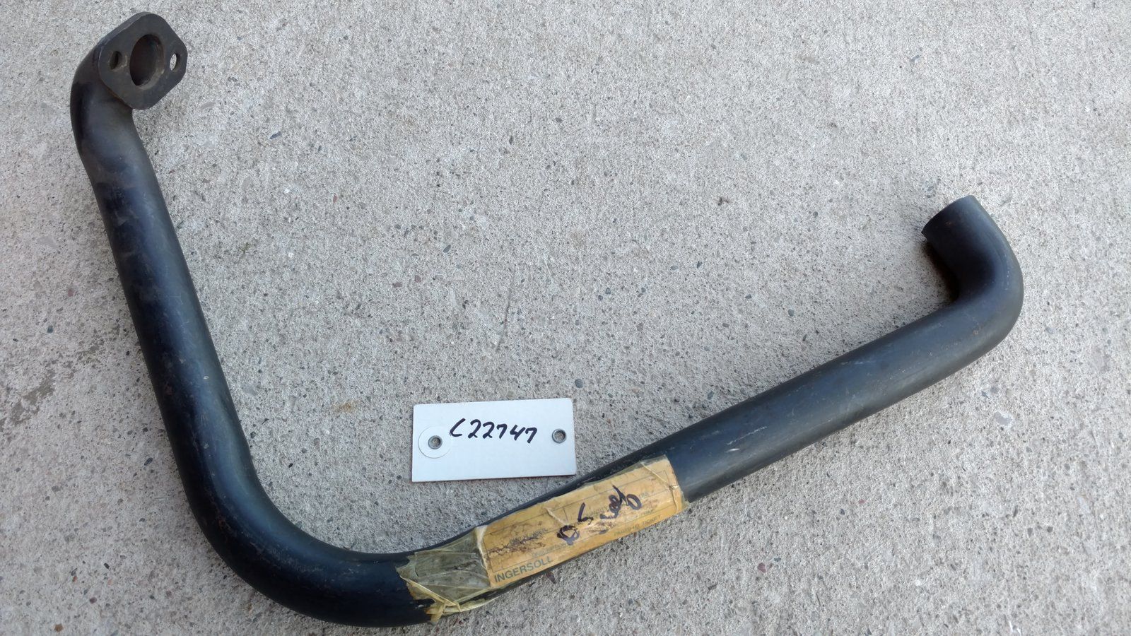 C22747 PIPE - EXHAUST - Ingersoll/Case Tractor Part