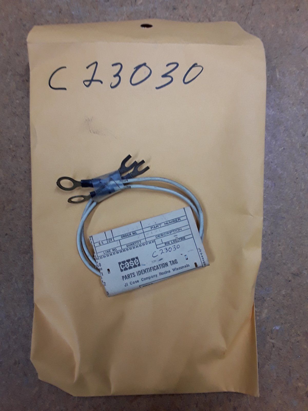 C23030 WIRE SOL TO REG - Ingersoll/Case Tractor Part