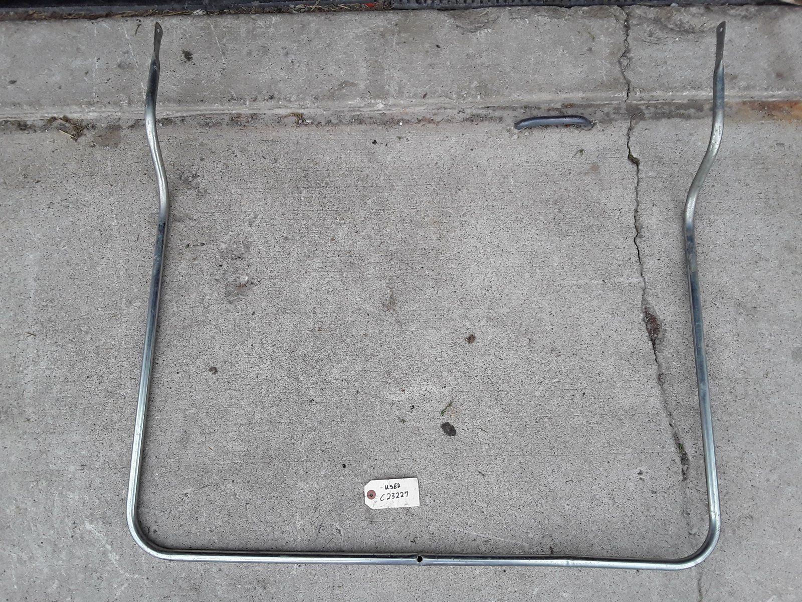 C23227 USED FRAME - LOWER BASKET SWEEPER - Ingersoll/Case Tractor Part