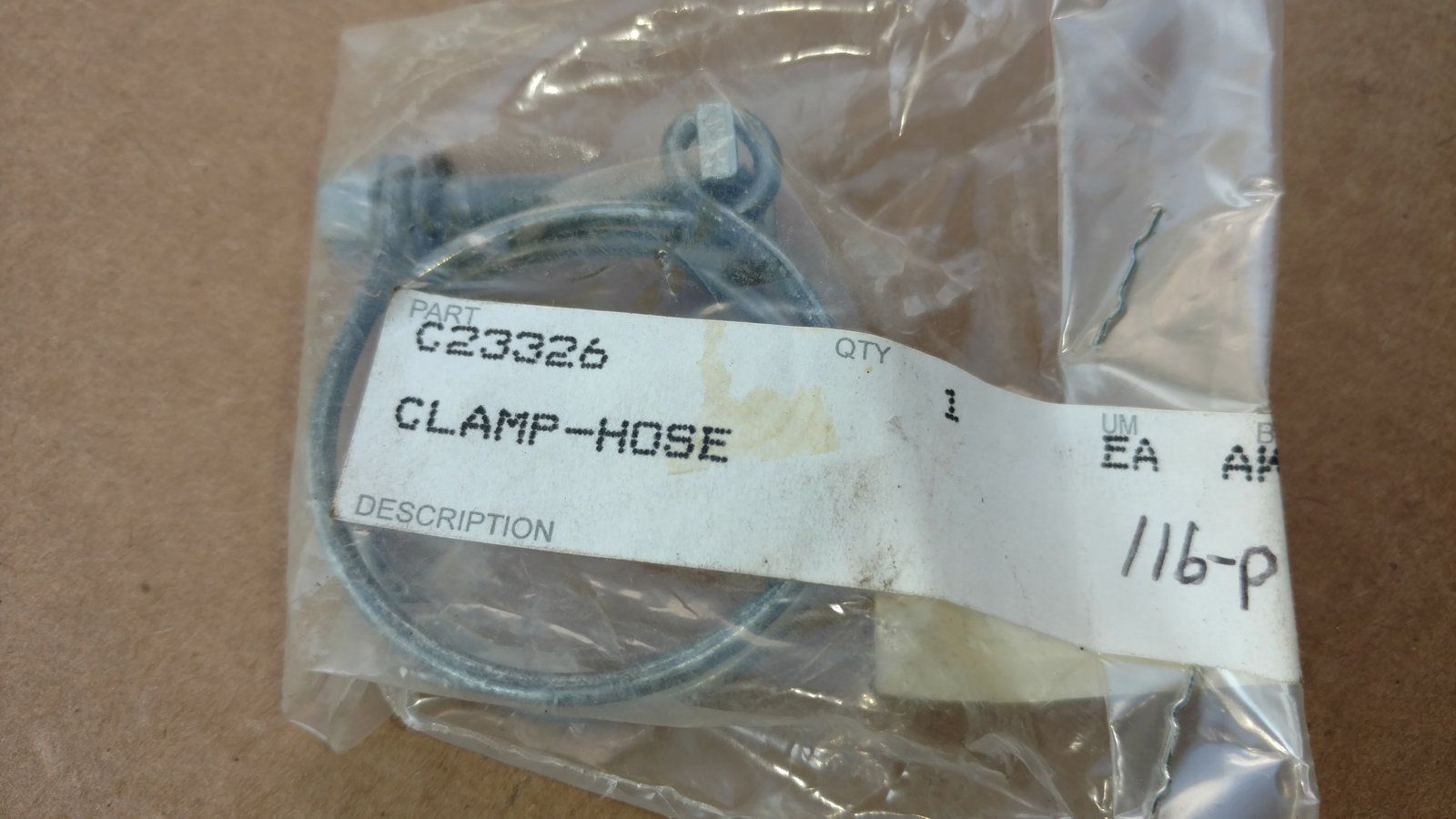 C23326 CLAMP - HOSE - Ingersoll/Case Tractor Part