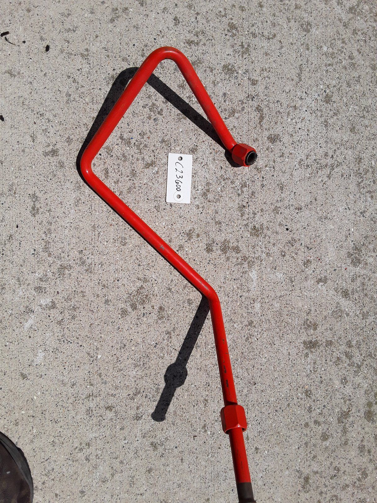 C23600 TUBE - TCV TO FLOW CONTROL VALVE - Ingersoll/Case Tractor Part