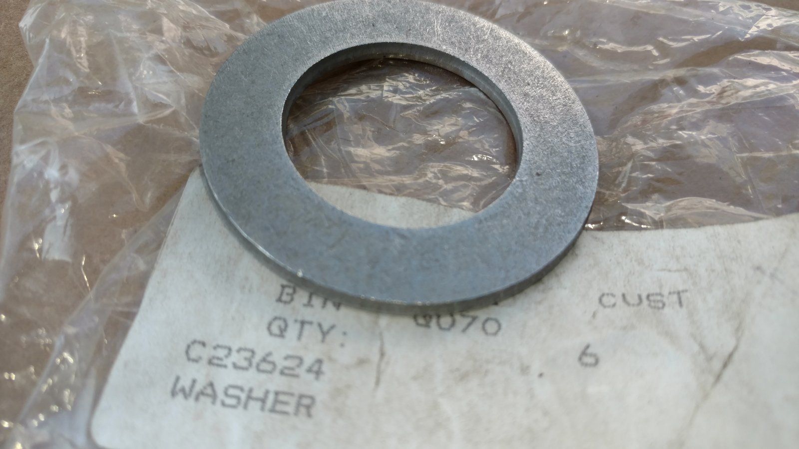 C23624 WASHER 1.180/1.185x2x.115/.118 - Ingersoll/Case Tractor Part