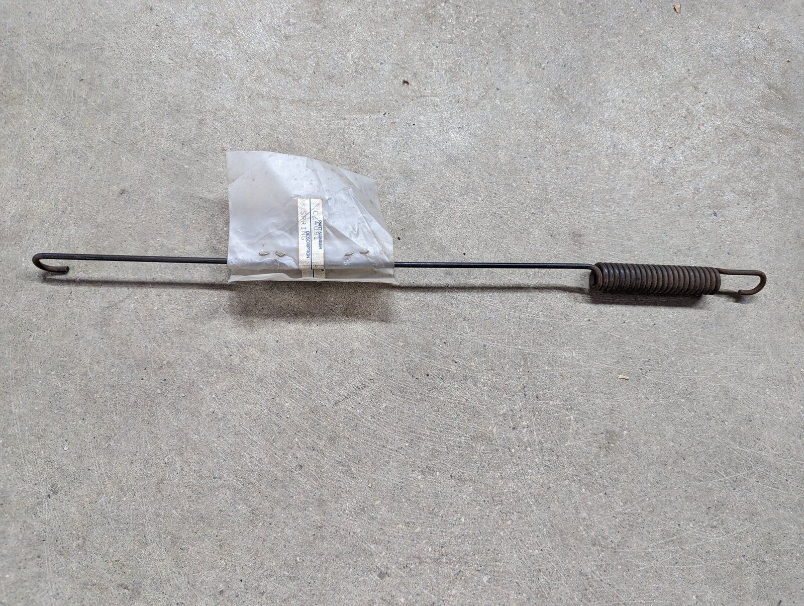 C24081 SPRING - Ingersoll/Case Tractor Part