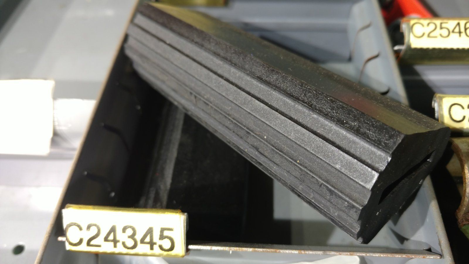 C24345 PAD - FOOT PEDAL - RUBBER - Ingersoll/Case Tractor Part