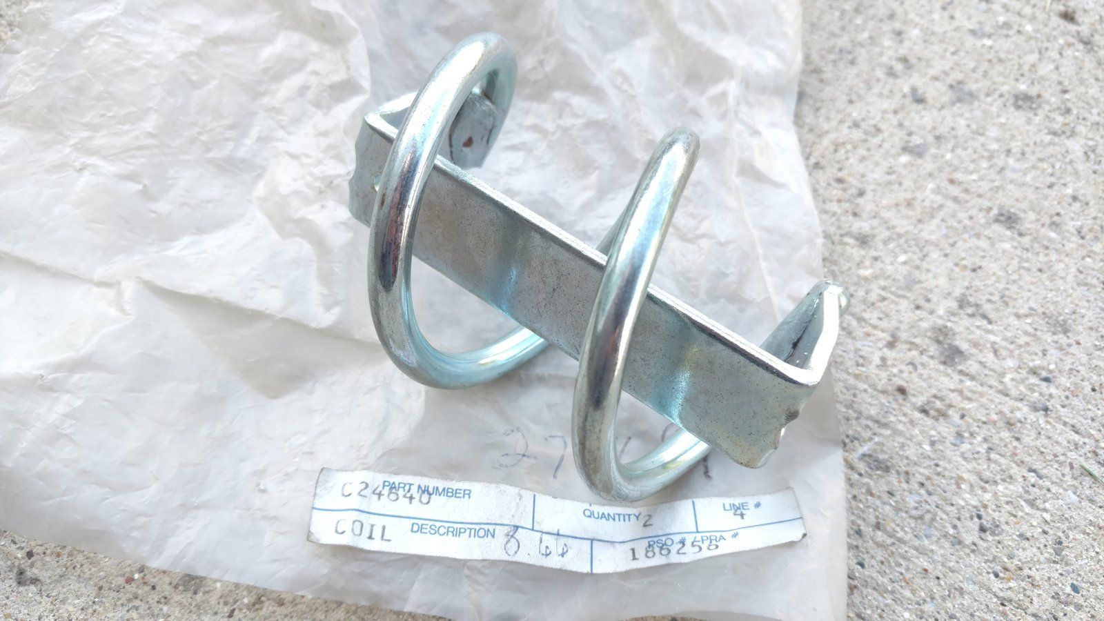 C24640 CONTROL COIL SNOWBLOWER - Ingersoll/Case Tractor Part