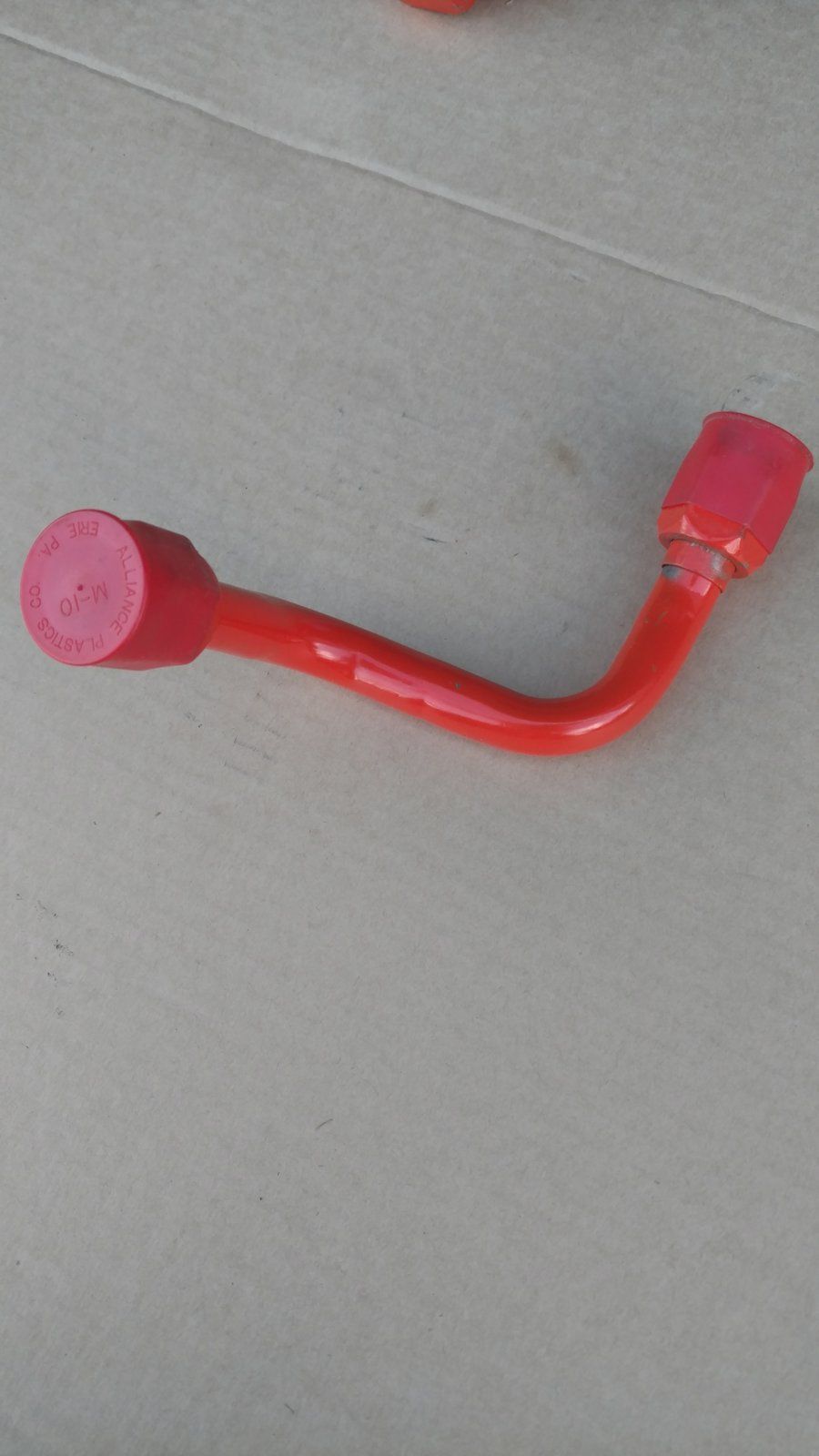 C24990 TUBE-HOLDING VALVE TO TRAVEL CONTROL VALVE - Ingersoll/Case Tractor Part