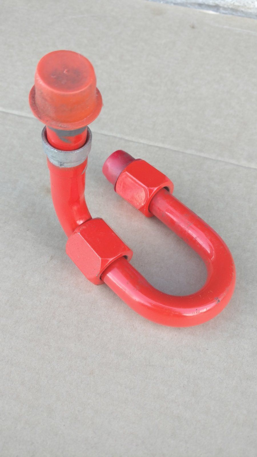 C24991 TUBE - HOLDING VALVE TO TRAVEL CONTROL VALVE - Ingersoll/Case Tractor Part
