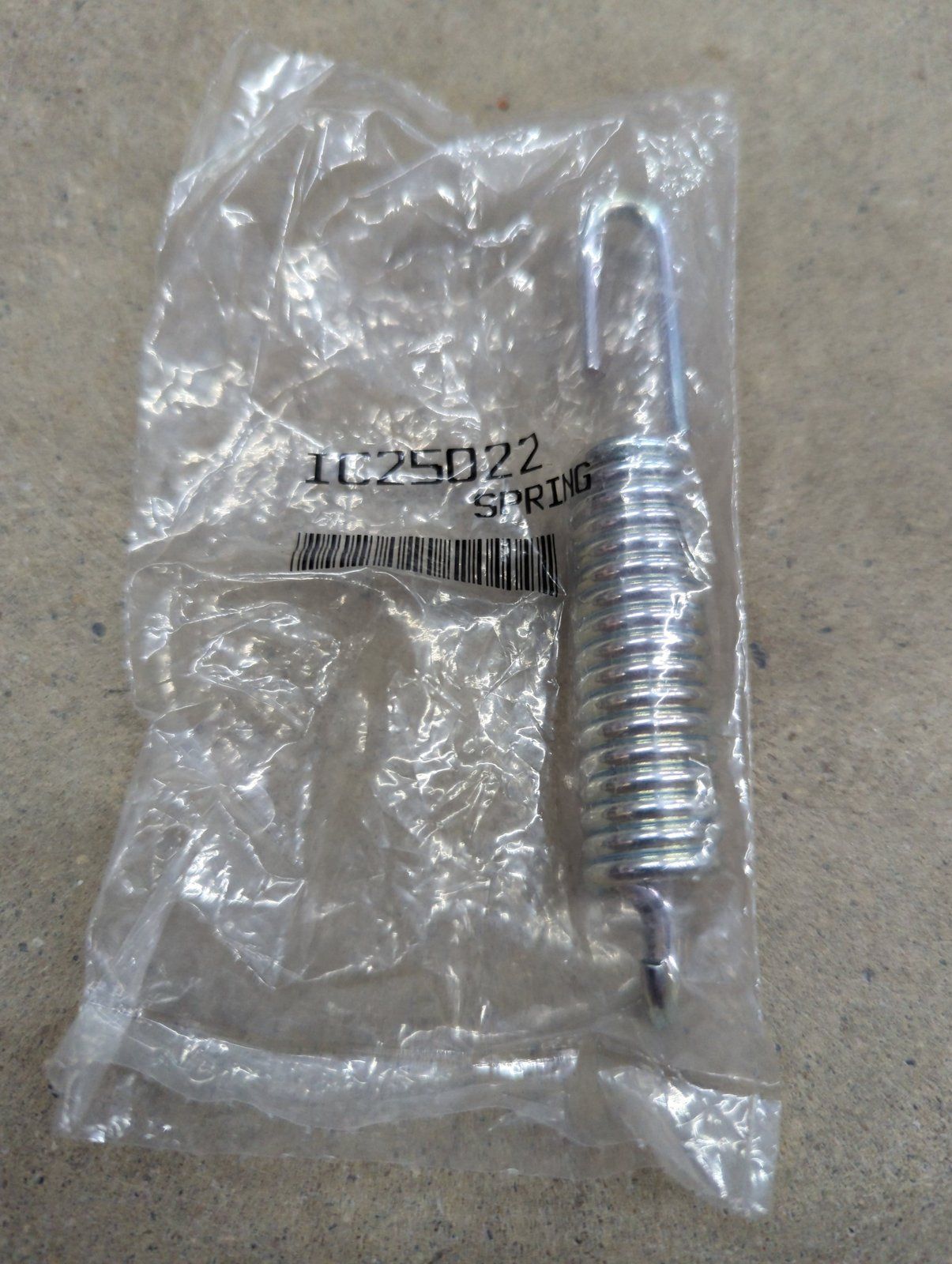 C25022 SPRING - RETURN - Ingersoll/Case Tractor Part