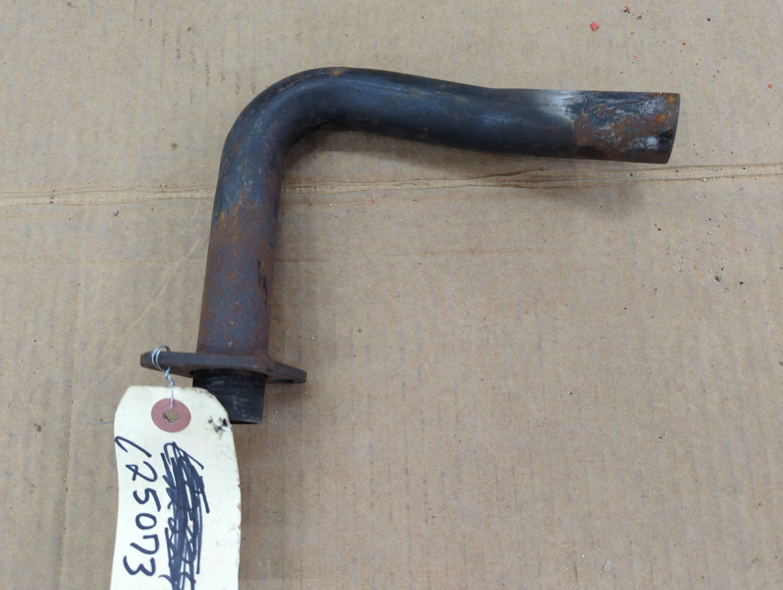 C25073 USED PIPE & FLANGE RH EXHAUST - Ingersoll/Case Tractor Part