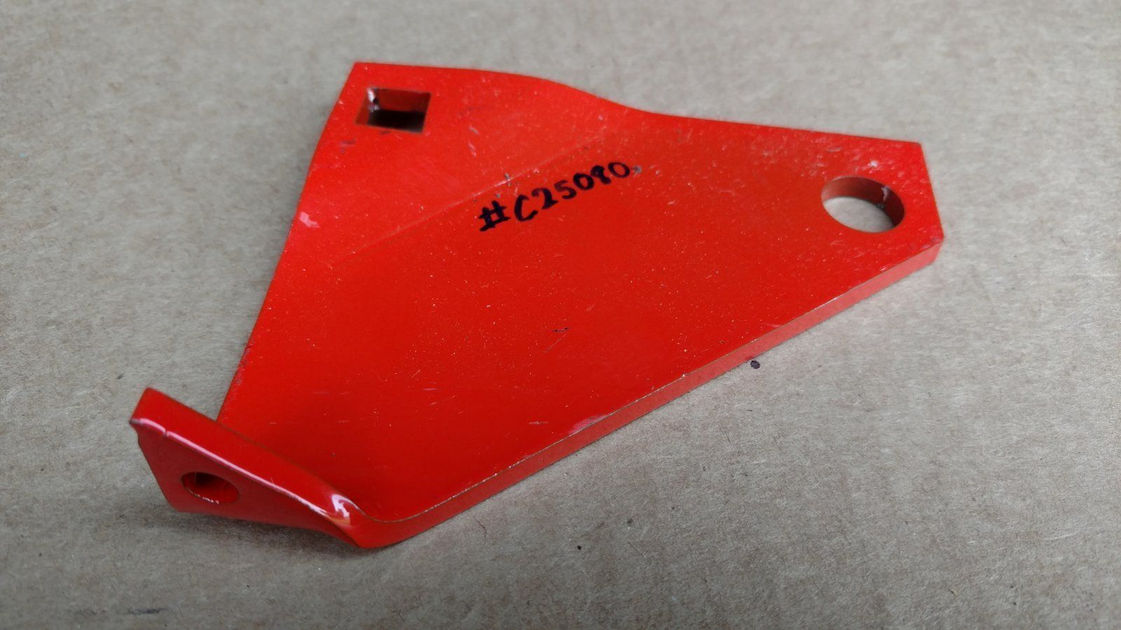 C25080 PLATE - IDLER ARM - Ingersoll/Case Tractor Part