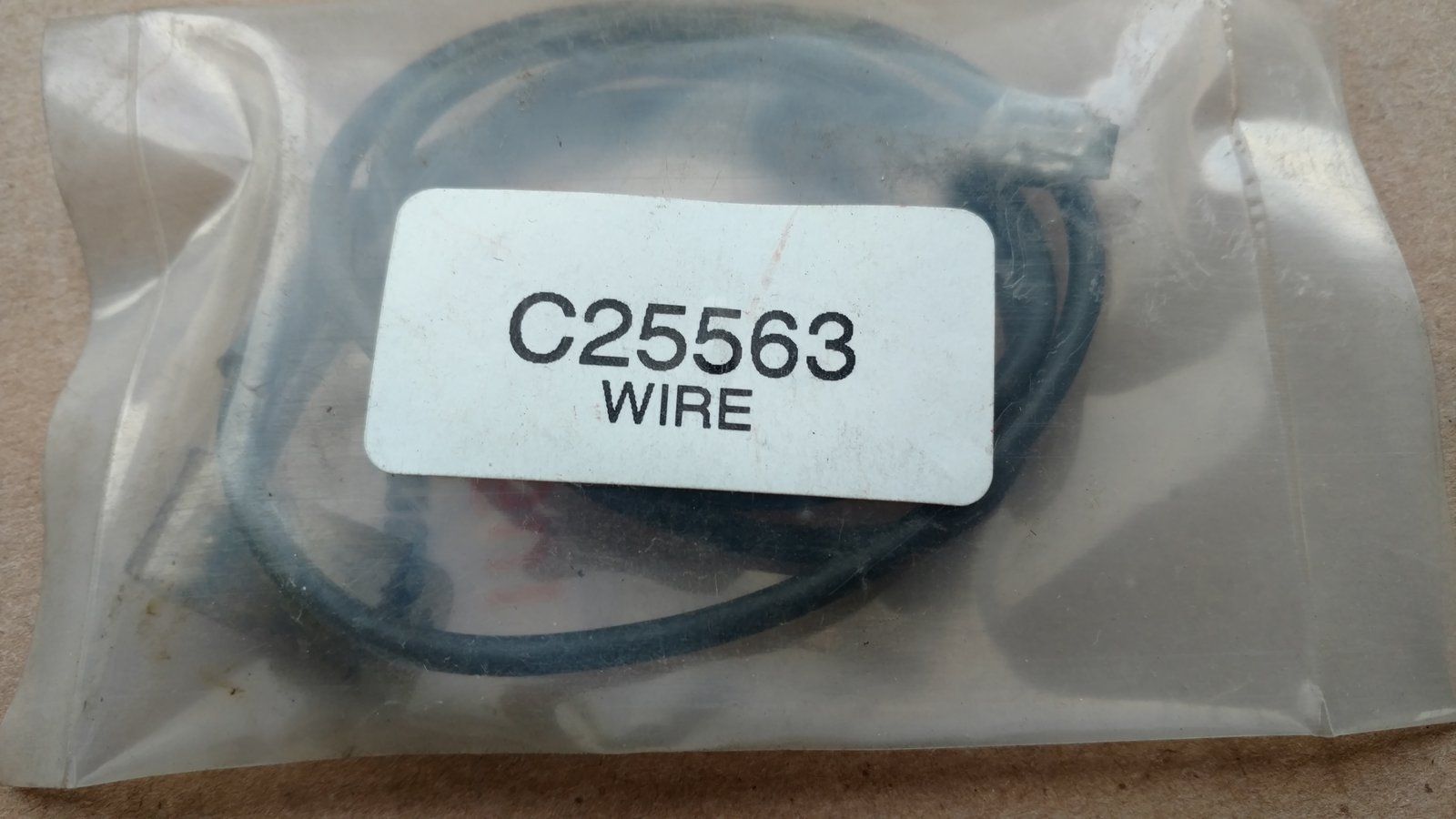 C25563 WIRE - SOL TO SAFETY SWITCH - Ingersoll/Case Tractor Part