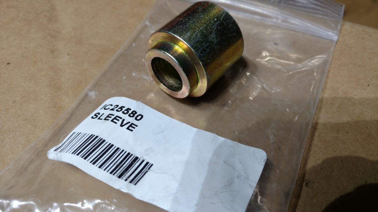 C25580 SLEEVE BUSHING - PIVOT SNOWBLOWER - Ingersoll/Case Tractor Part