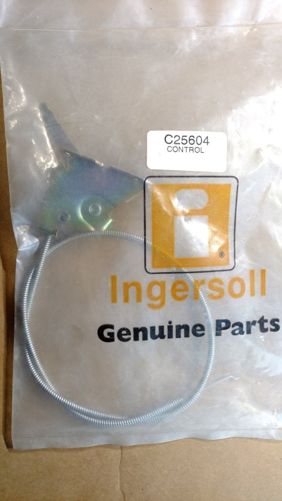 C25604 CONTROL - CHOKE 24.25 C16448 - Ingersoll/Case Tractor Part