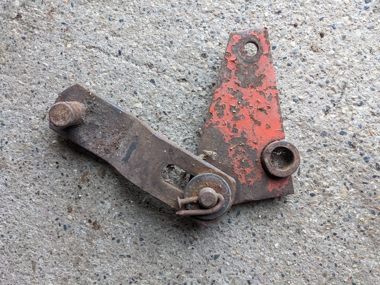 C25654 USED J48 MULE BRACKET - Ingersoll/Case Tractor Part