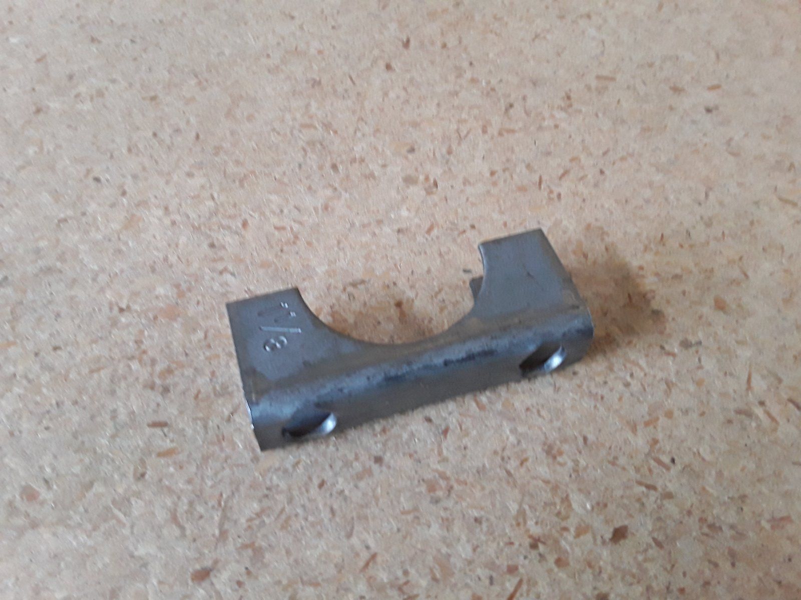 C25694 SADDLE Muffler CLAMP 1-1/8 - Ingersoll/Case Tractor Part