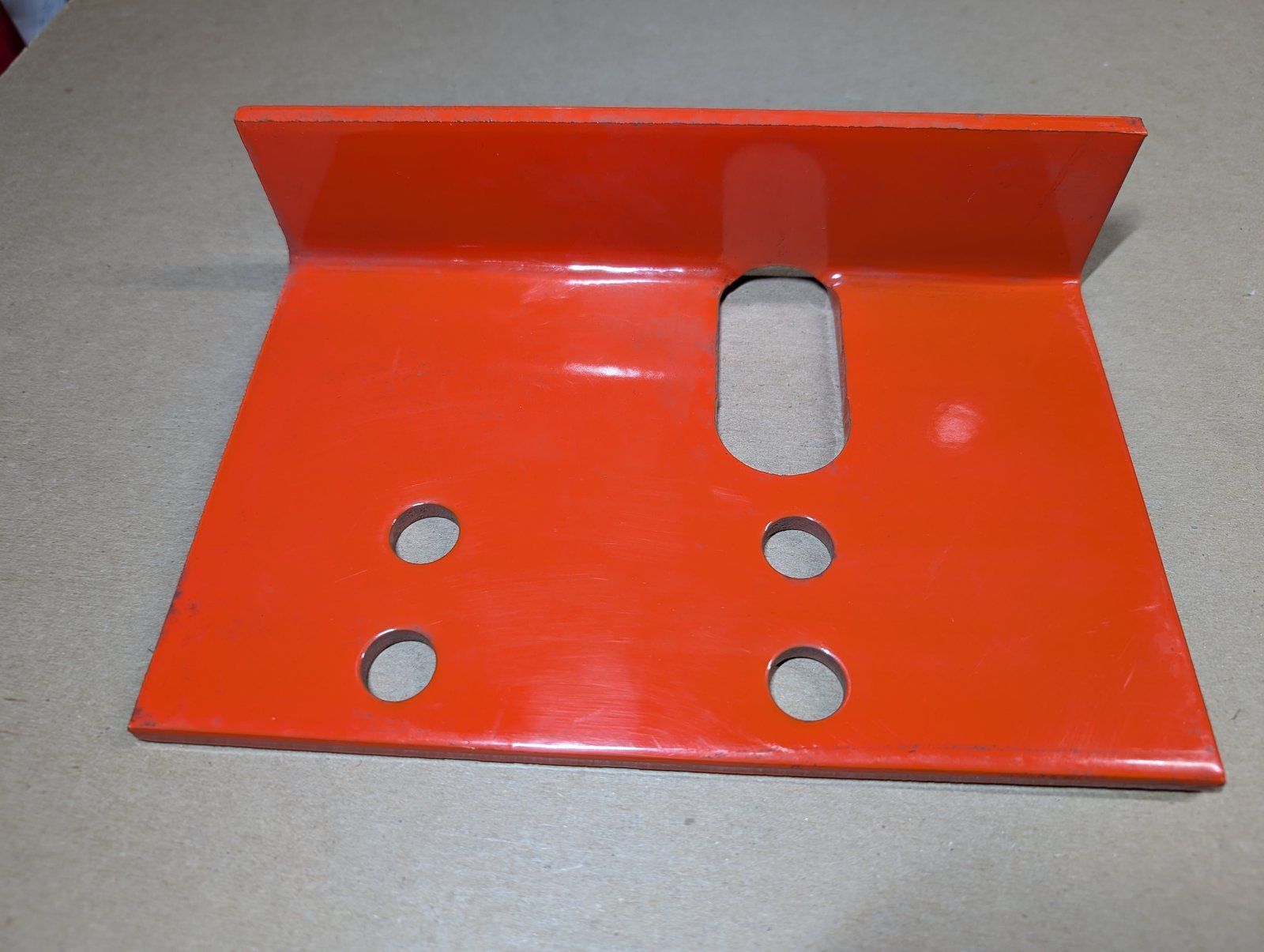 C25792 BRACKET REAR WEIGHT MOUNT LOWER L11 - Ingersoll/Case Tractor Part