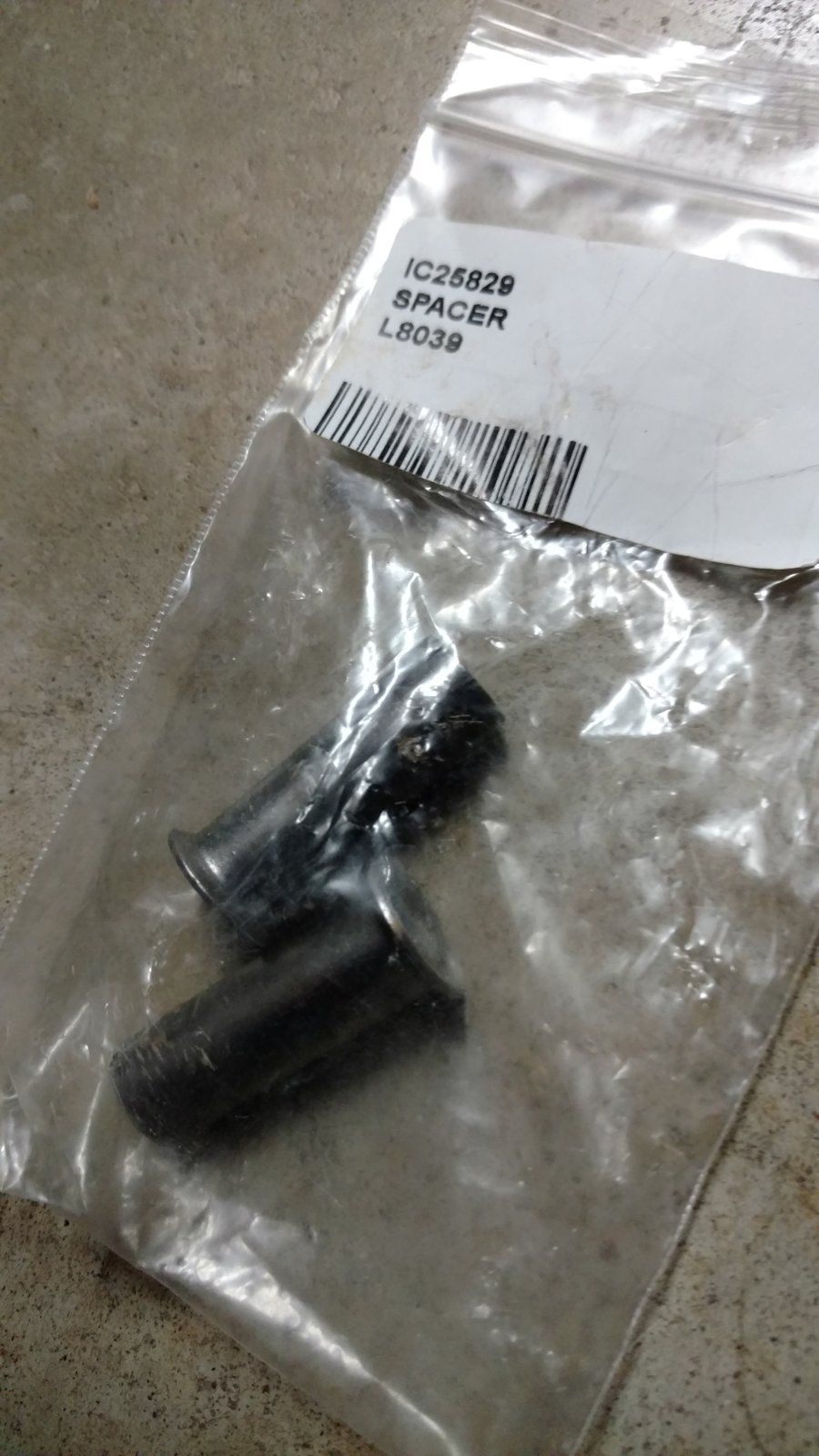 C25829 SPACER - FLANGED (RM60) - Ingersoll/Case Tractor Part