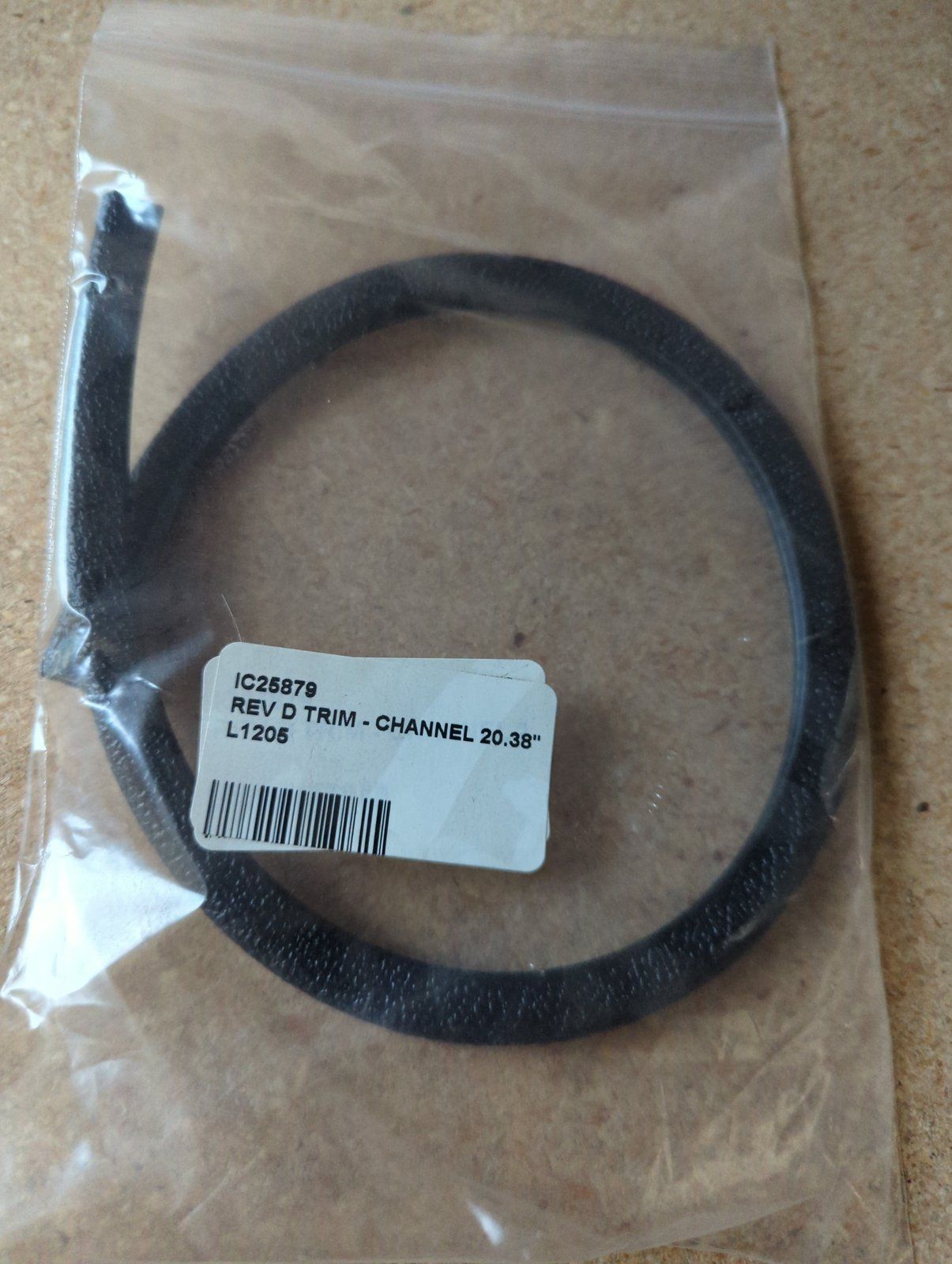C25879 REV D TRIM - CHANNEL 20 38 - Ingersoll/Case Tractor Part