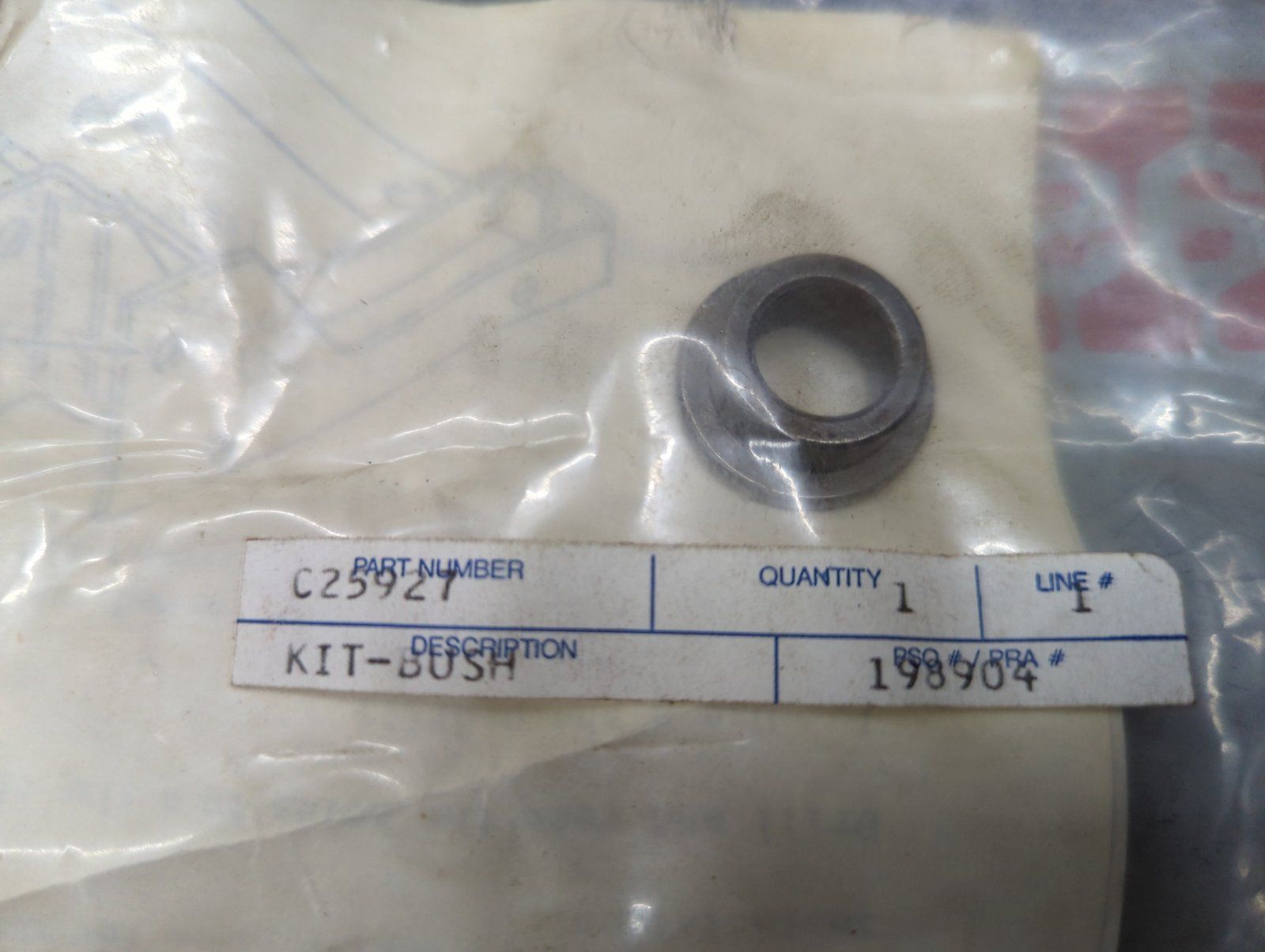 C25927 BUSHING - Ingersoll/Case Tractor Part