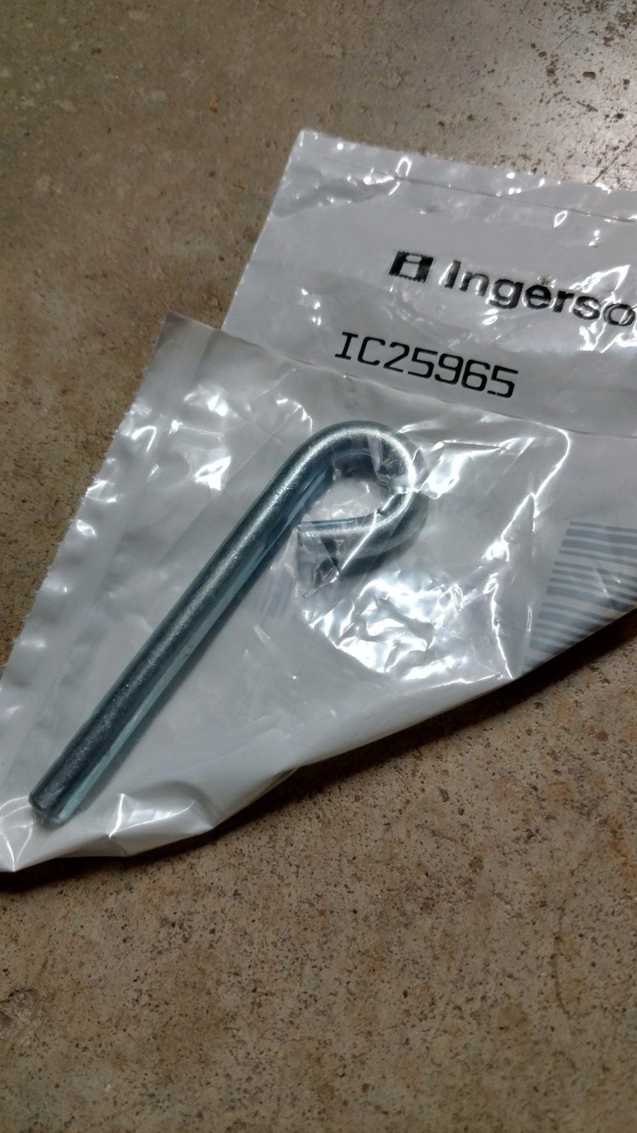 C25965 PIN - RETAINING C22278 - Ingersoll/Case Tractor Part