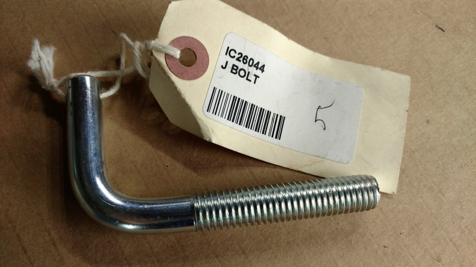 C26044 J BOLT - SUSPENSION ADJUSTMENT - Ingersoll/Case Tractor Part