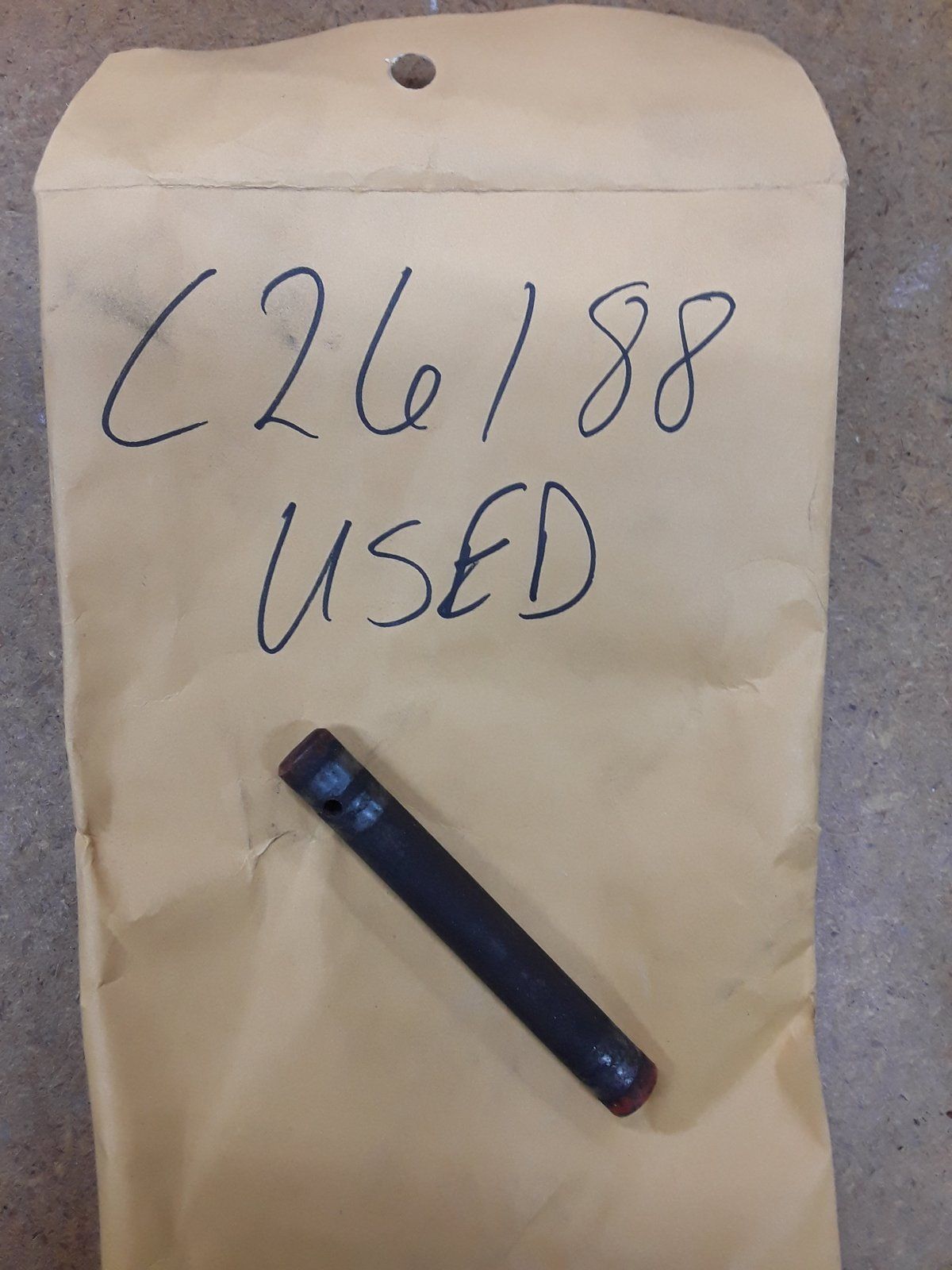 C26188 USED PIN - CYLINDER FOOT .50 X 3.81 C17536 - Ingersoll/Case Tractor Part