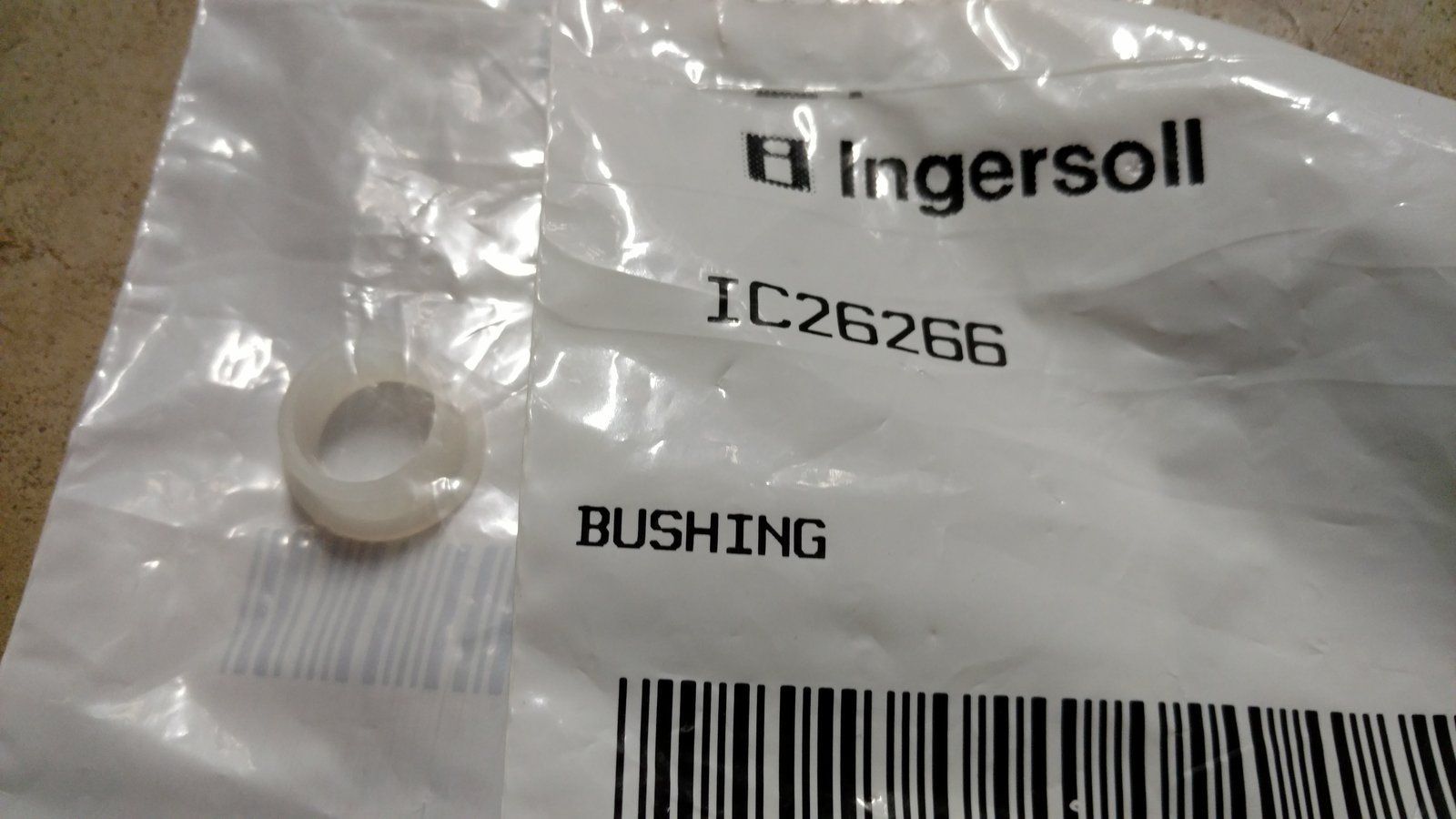 C26266 BUSHING .50x.75 FLANGE NYLON C12127 - Ingersoll/Case Tractor Part
