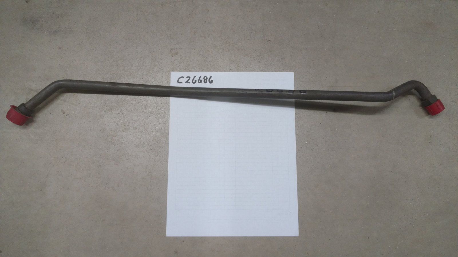 C26686 TUBE - HYD PUMP (648) - Ingersoll/Case Tractor Part