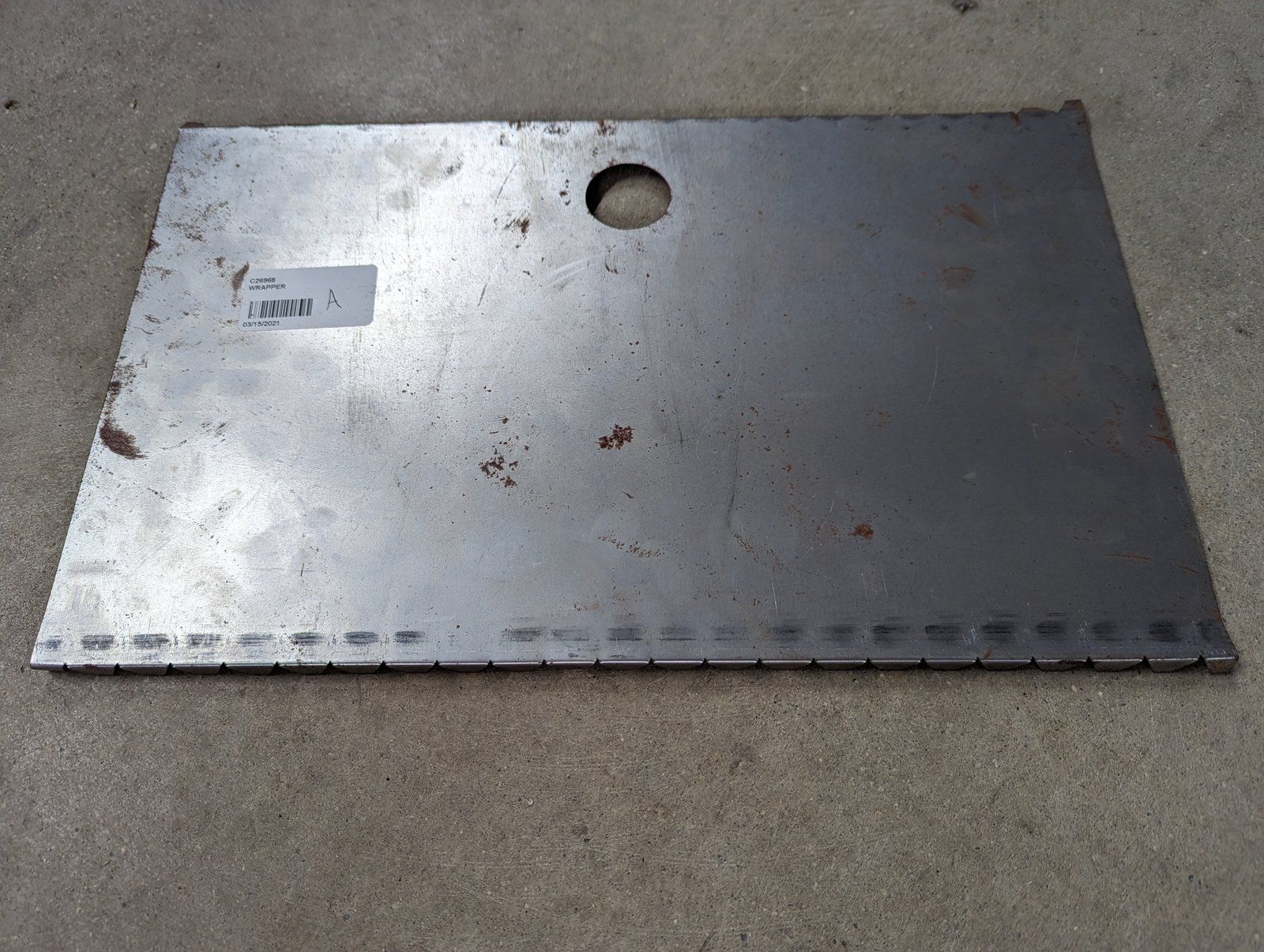 C26968 Muffler WRAPPER C26974 - Ingersoll/Case Tractor Part