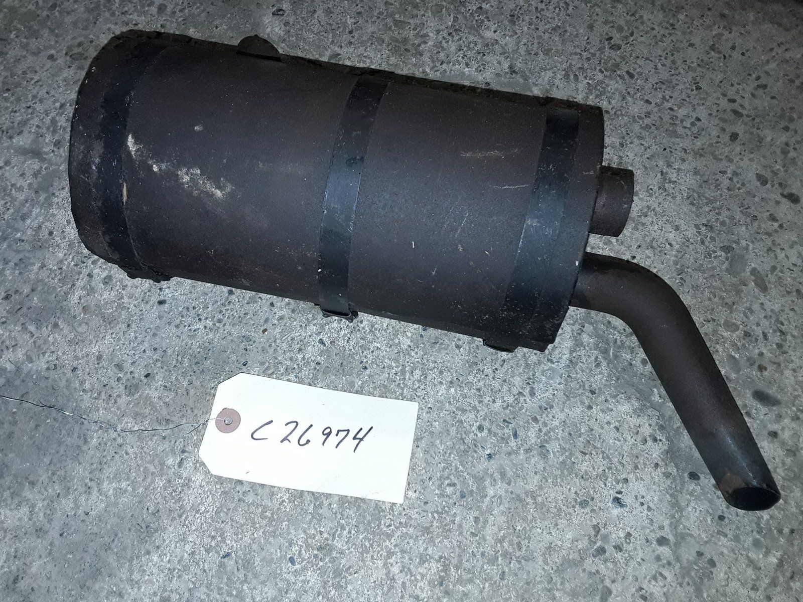 C26974 USED ONAN Muffler - Ingersoll/Case Tractor Part