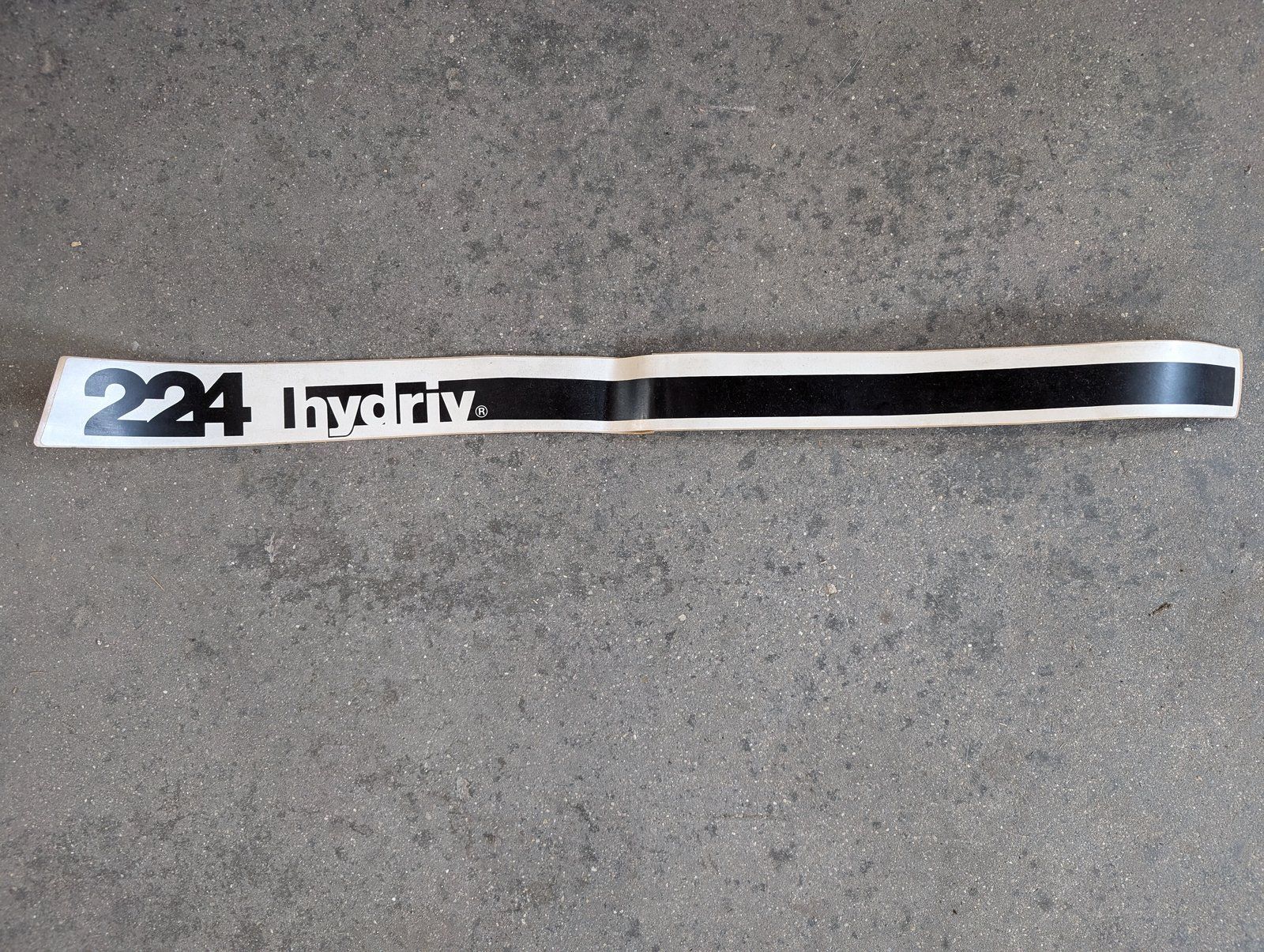 C27186 DECAL 224 HYDRIVE - Ingersoll/Case Tractor Part
