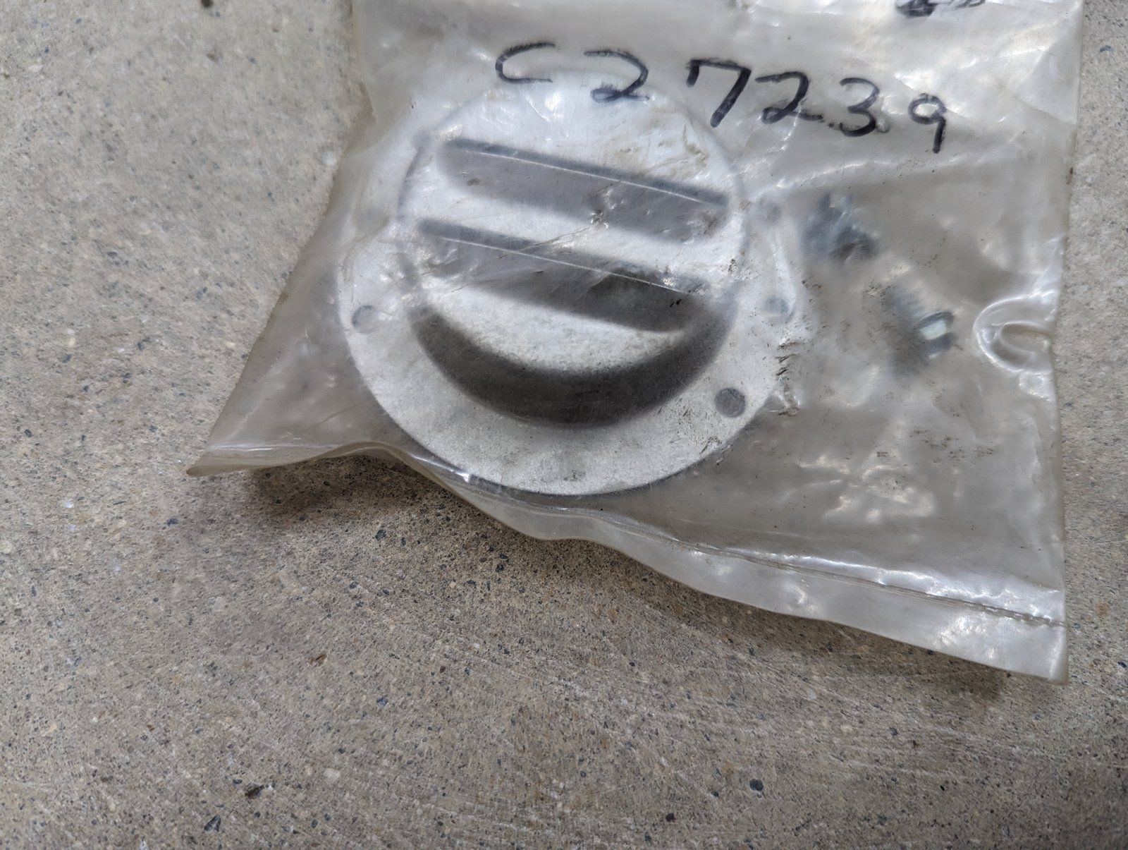 C27239 Muffler DEFLECTOR - Ingersoll/Case Tractor Part