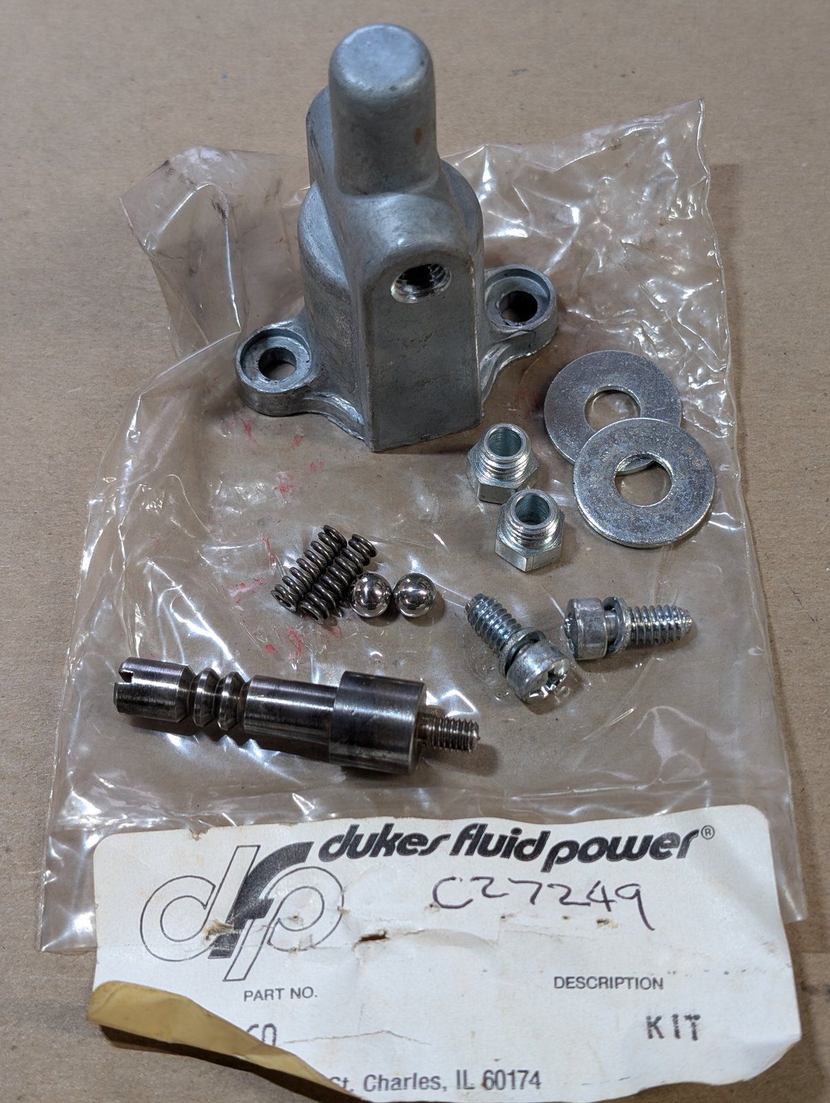C27249 SPOOL DETENT KIT - Ingersoll/Case Tractor Part