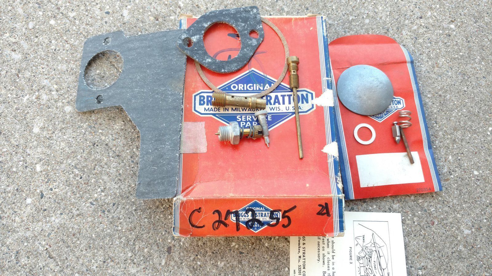 C27255 CARBURETOR OVERHAUL KIT BS 299852 - Ingersoll/Case Tractor Part