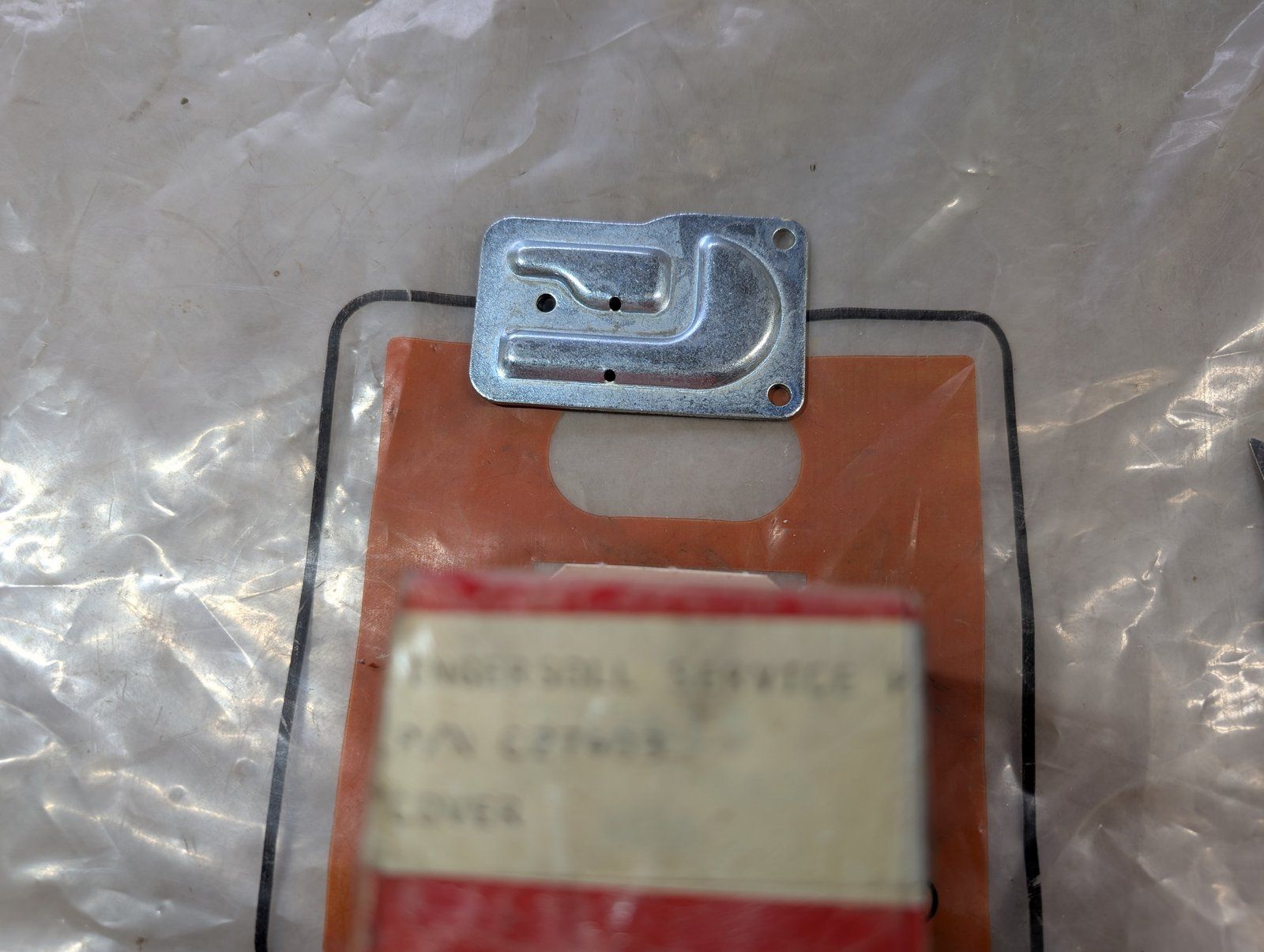 C27403 COVER DIAPHRAM BRIGGS 222615 - Ingersoll/Case Tractor Part