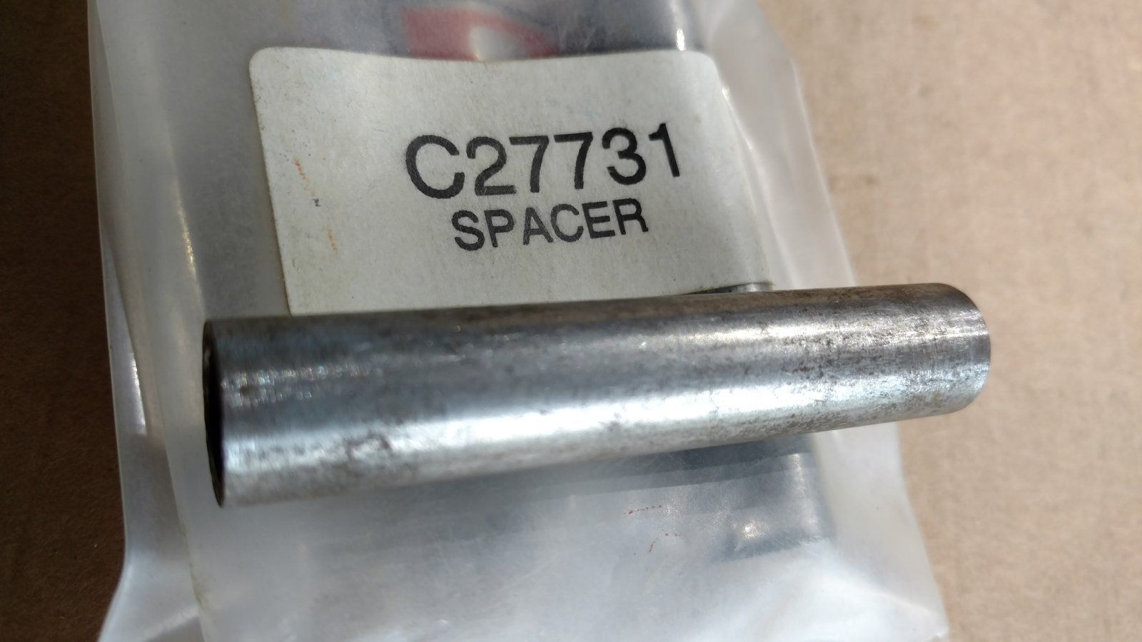 C27731 SPACER - SLEEVE .384x.50x2.62