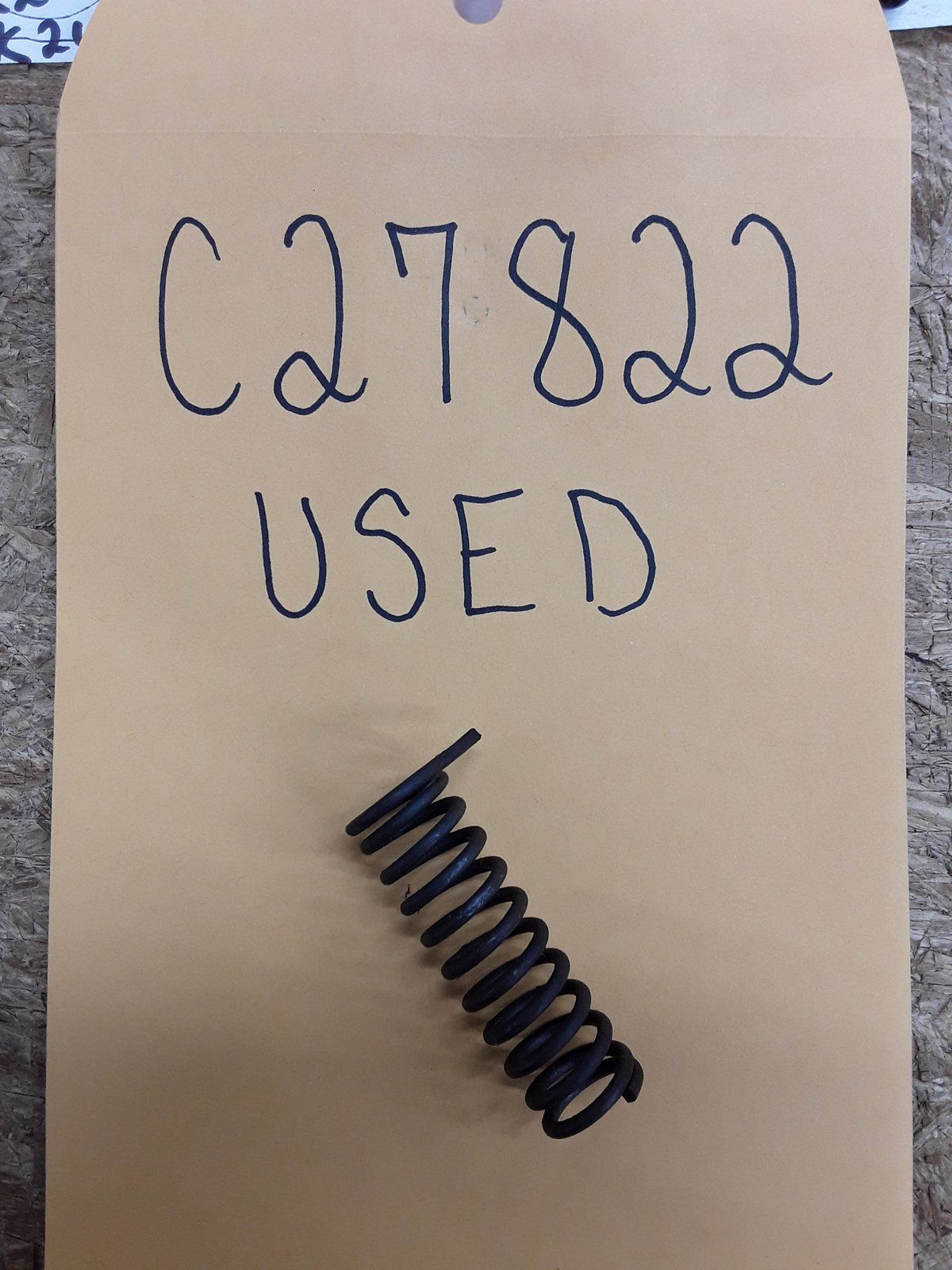 C27822 USED SPRING - COMPRESSION C17612 C25595 - Ingersoll/Case Tractor Part