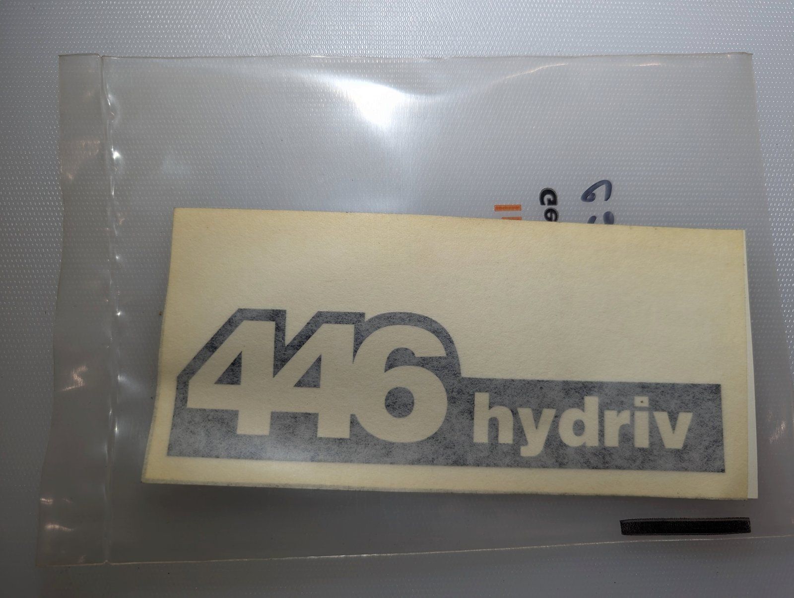 C27919 DECAL - HOOD LH 446 - Ingersoll/Case Tractor Part