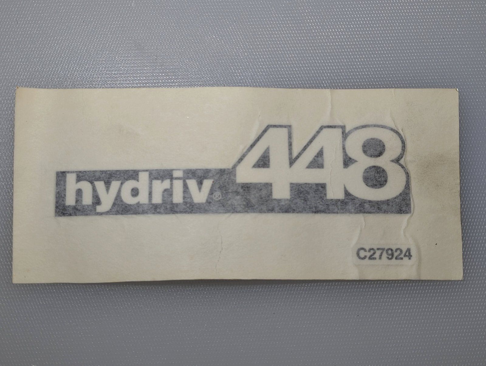 C27924 DECAL HOOD RH 448 - Ingersoll/Case Tractor Part