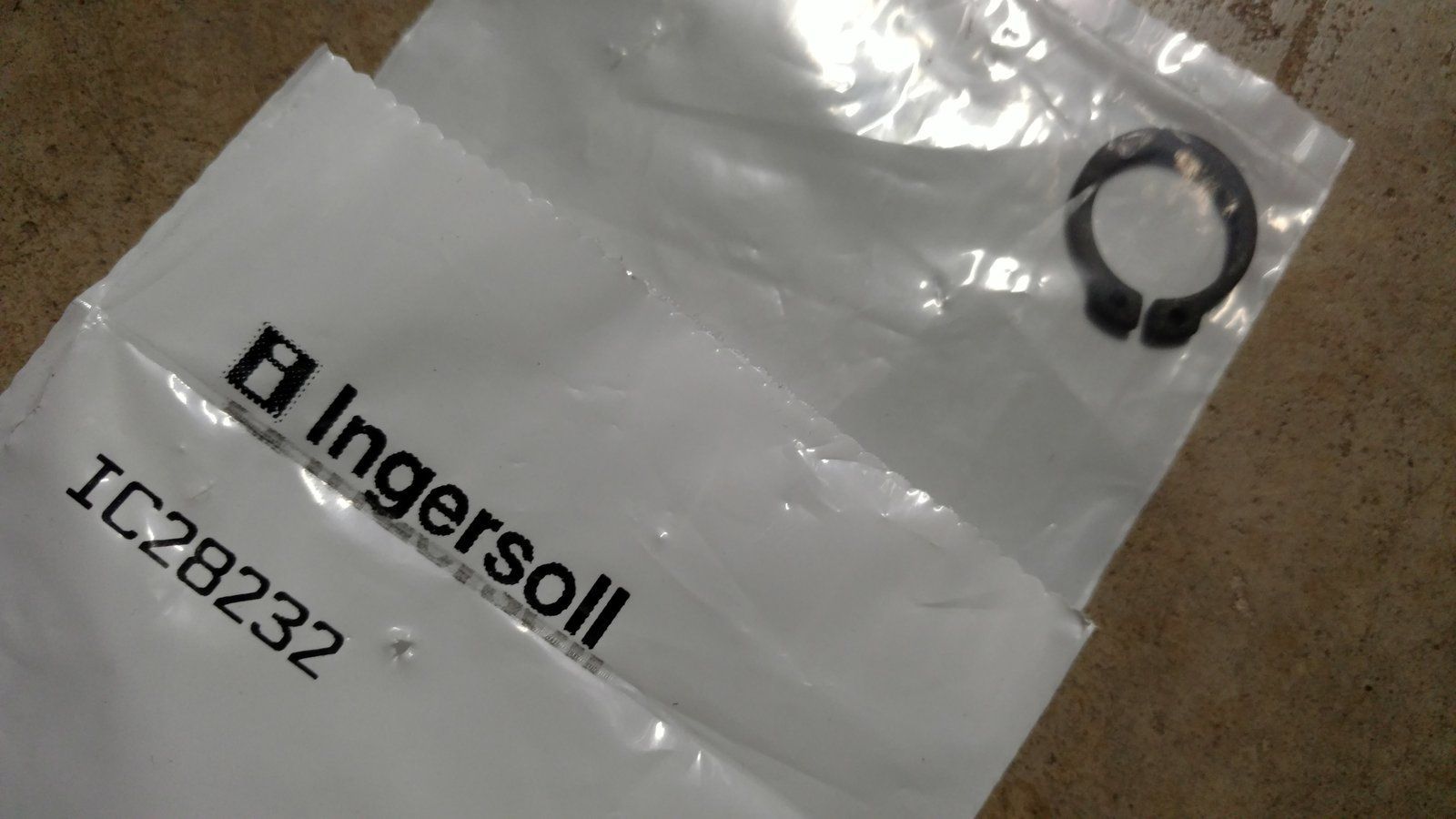 C28232 RING - SNAP A33531 - Ingersoll/Case Tractor Part