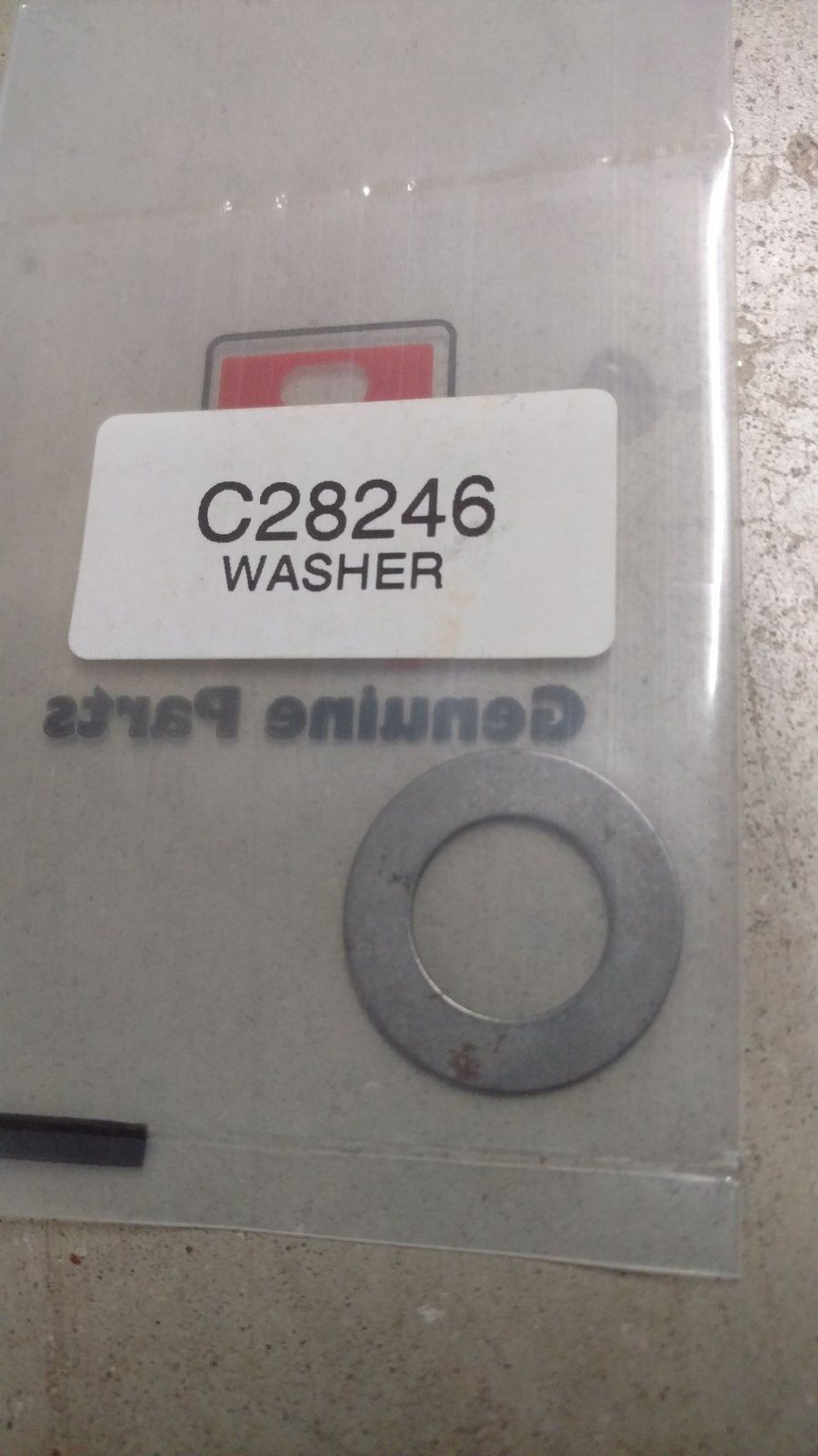 C28246 WASHER .656 X 1.12 X23 GA - Ingersoll/Case Tractor Part