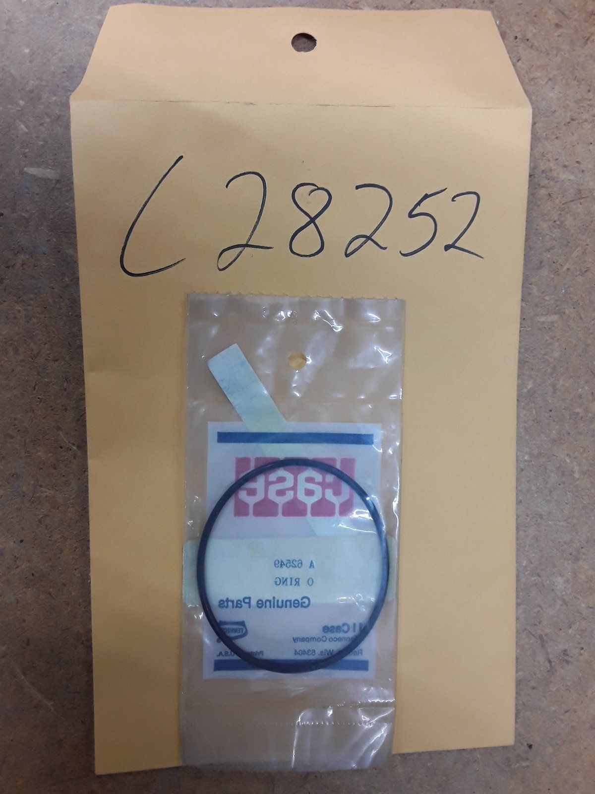 C28252 O RING A62549 - Ingersoll/Case Tractor Part