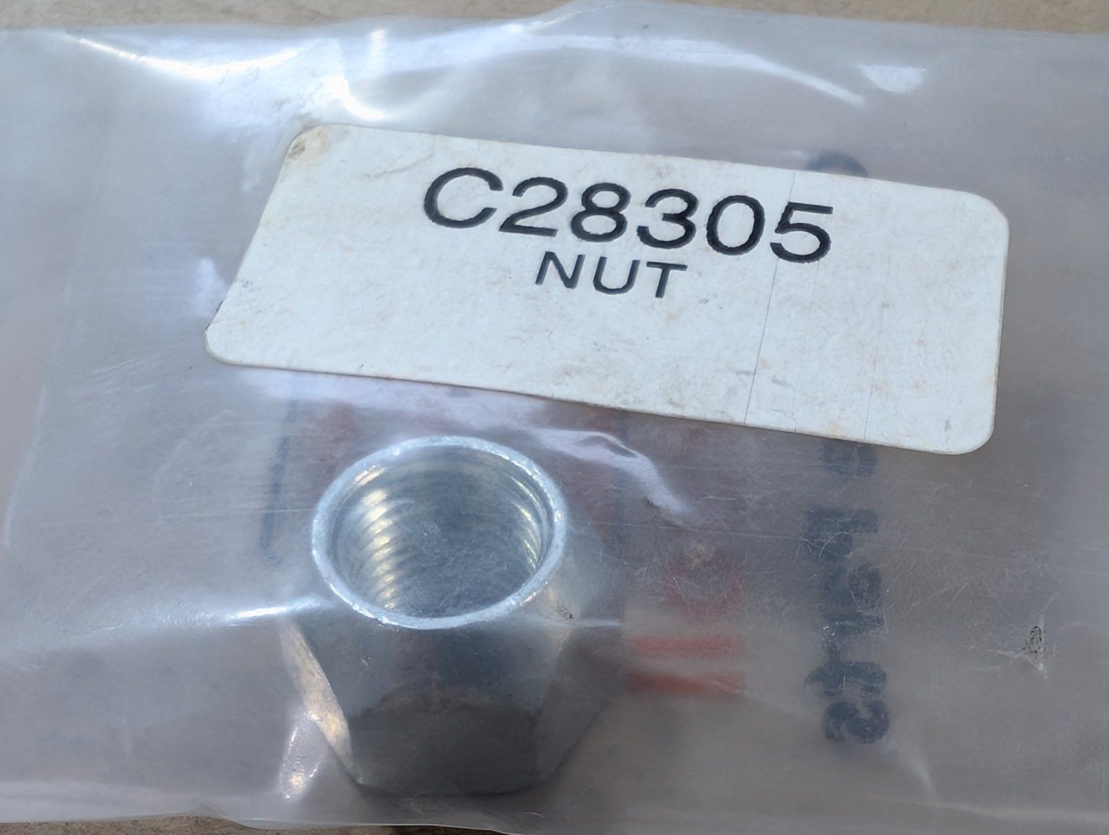 C28305 NUT - LUG 1/2-20 NF - Ingersoll/Case Tractor Part