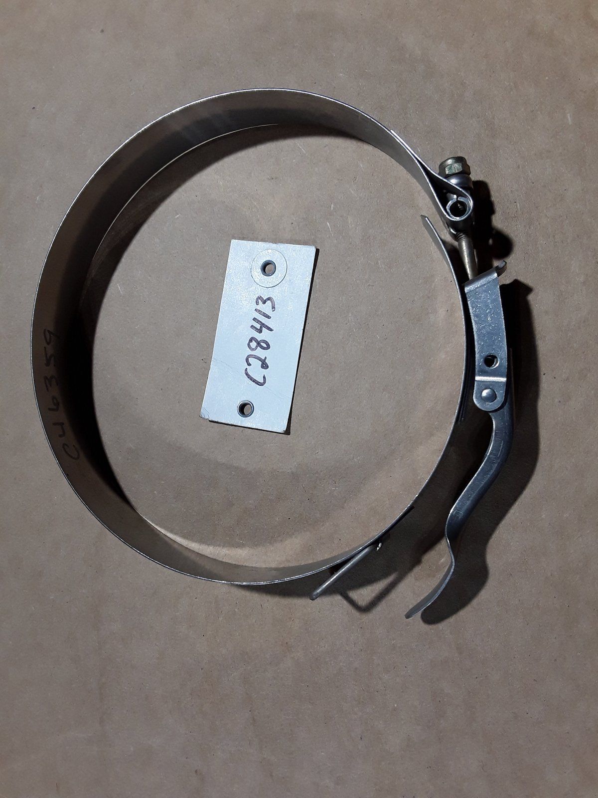 C28413 HOSE QUICK DISCONNECT CLAMP VAC - Ingersoll/Case Tractor Part