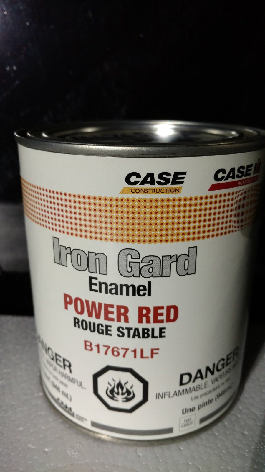 C28485 PAINT - QT - POWER RED GLOSS B17671LF - Ingersoll/Case Tractor Part