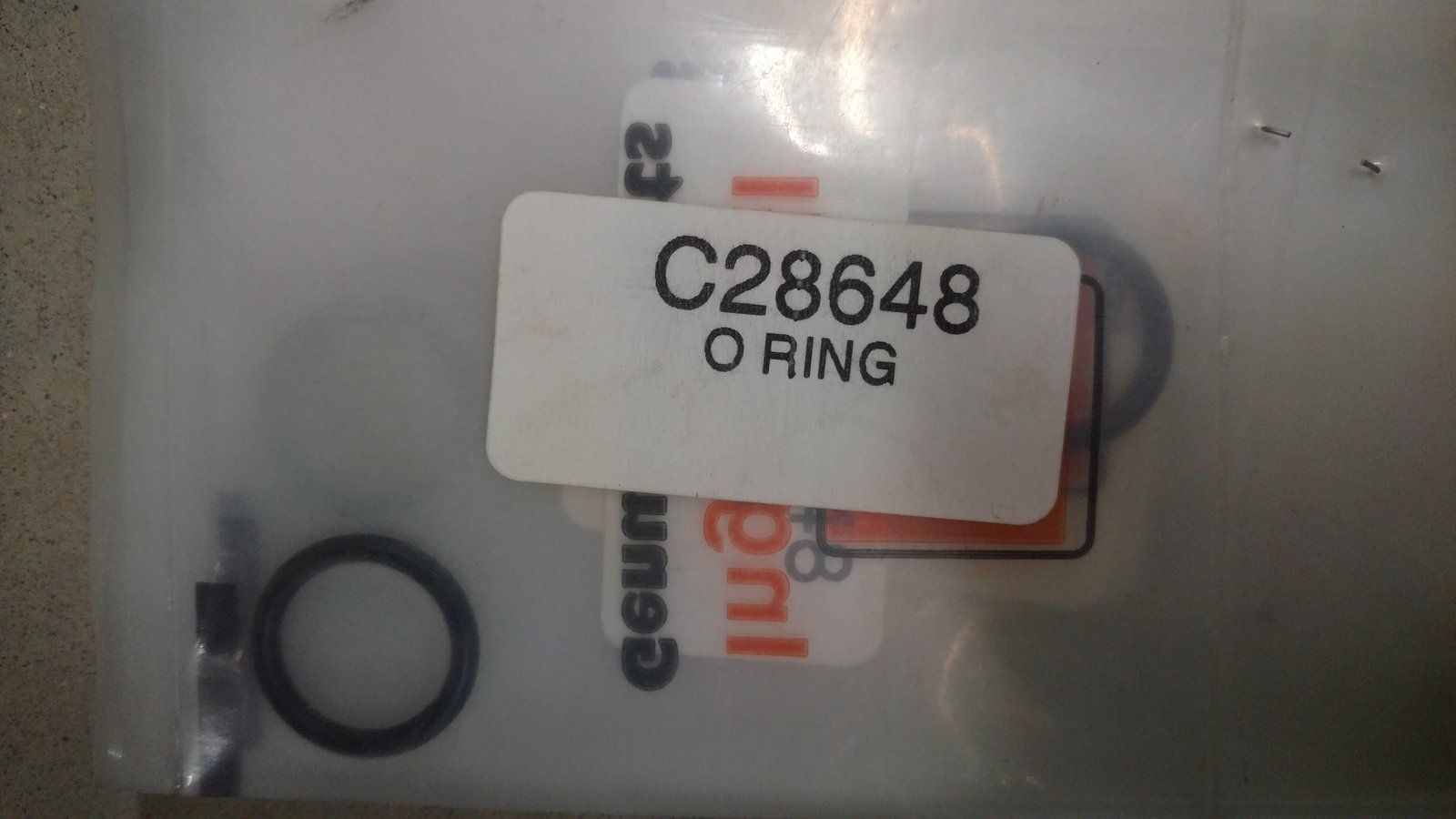 C28648 O RING TECUMSEH 792001 - Ingersoll/Case Tractor Part