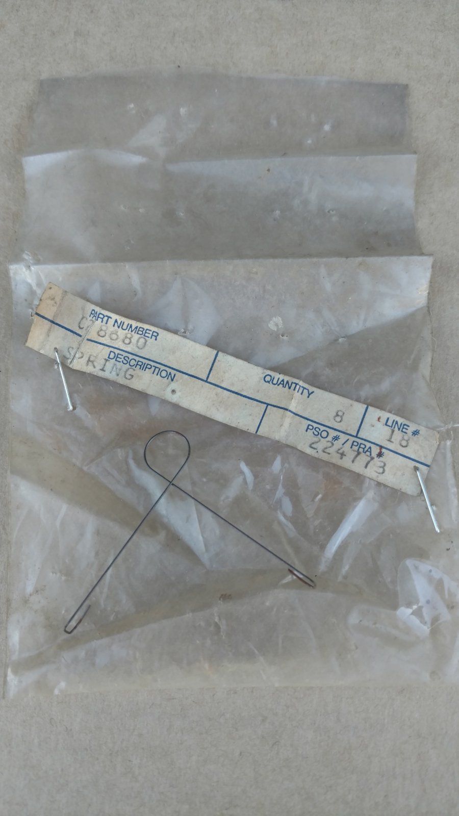 C28680 SPRING - ACTUATING (KOHLER) - Ingersoll/Case Tractor Part