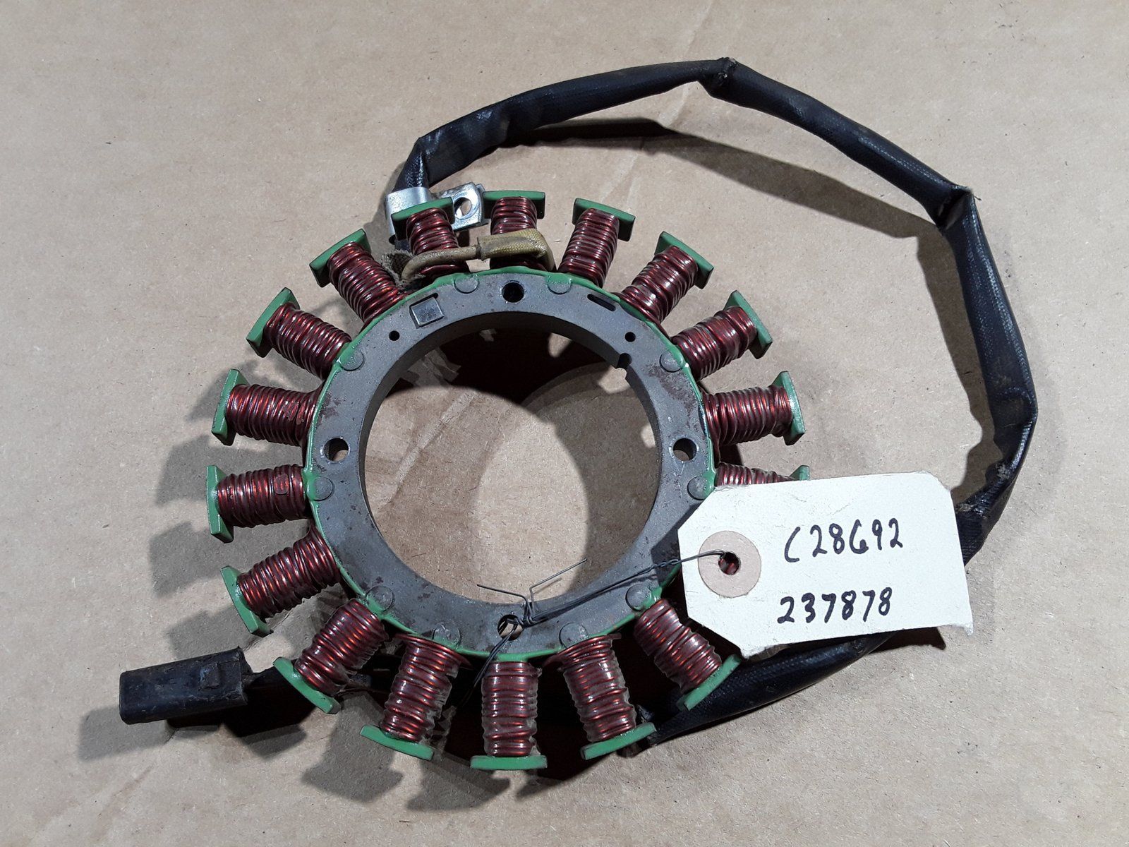 C28692 STATOR - 15 AMP KOHLER 237878 - Ingersoll/Case Tractor Part